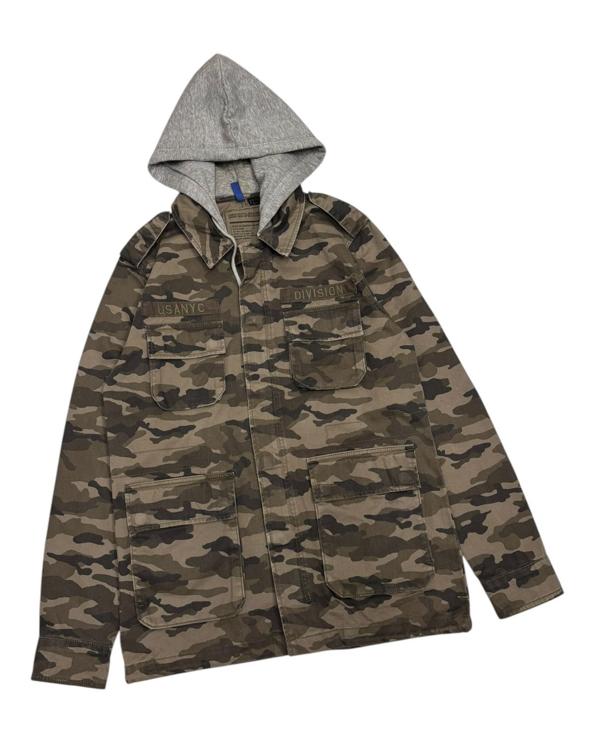 H&M × Hysteric Glamour RARE❤️‍🔥USANYC CAMO MILITARY PARKA WITH HOOD STYLE Size US S / EU 44-46 / 1 - 9 Thumbnail