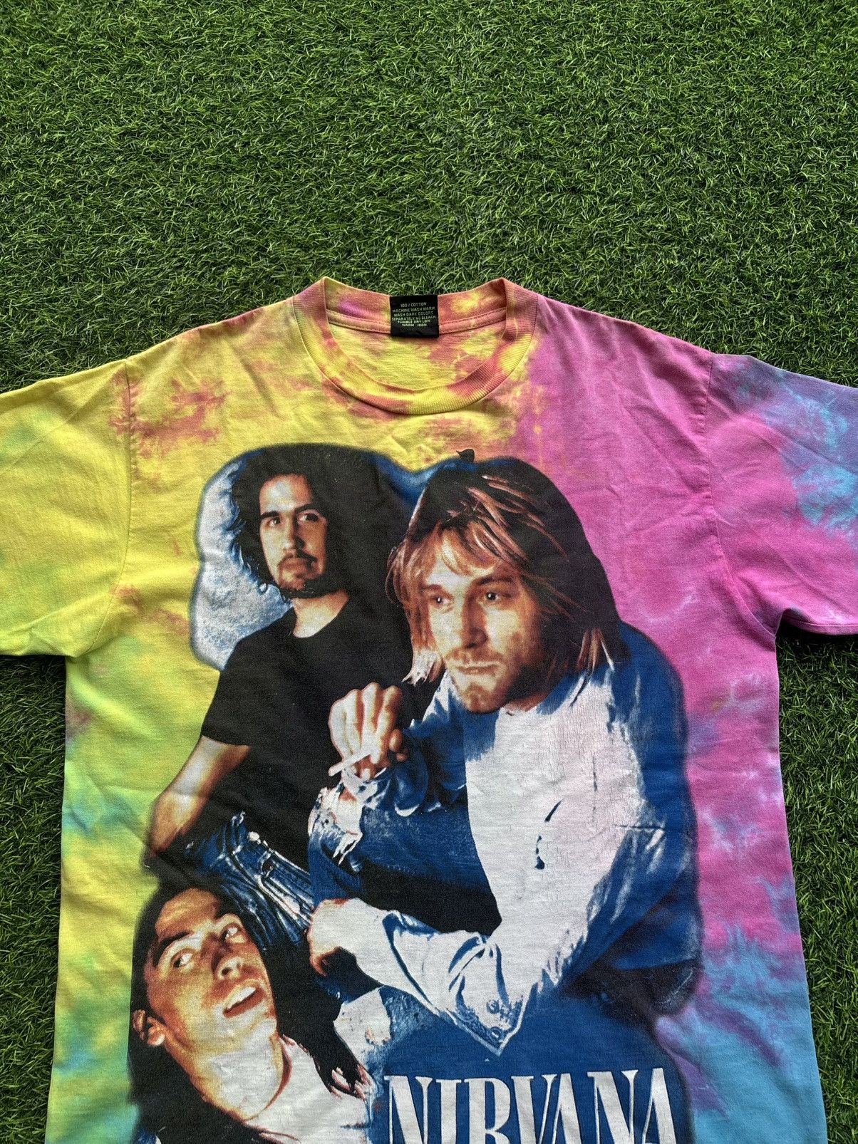 Band Tees Vintage 90's Nirvana Band Tshirt Size US L / EU 52-54 / 3 - 2 Thumbnail