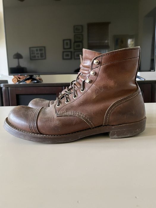 Red Wing Vintage Red Wing Iron Ranger Boots | Grailed