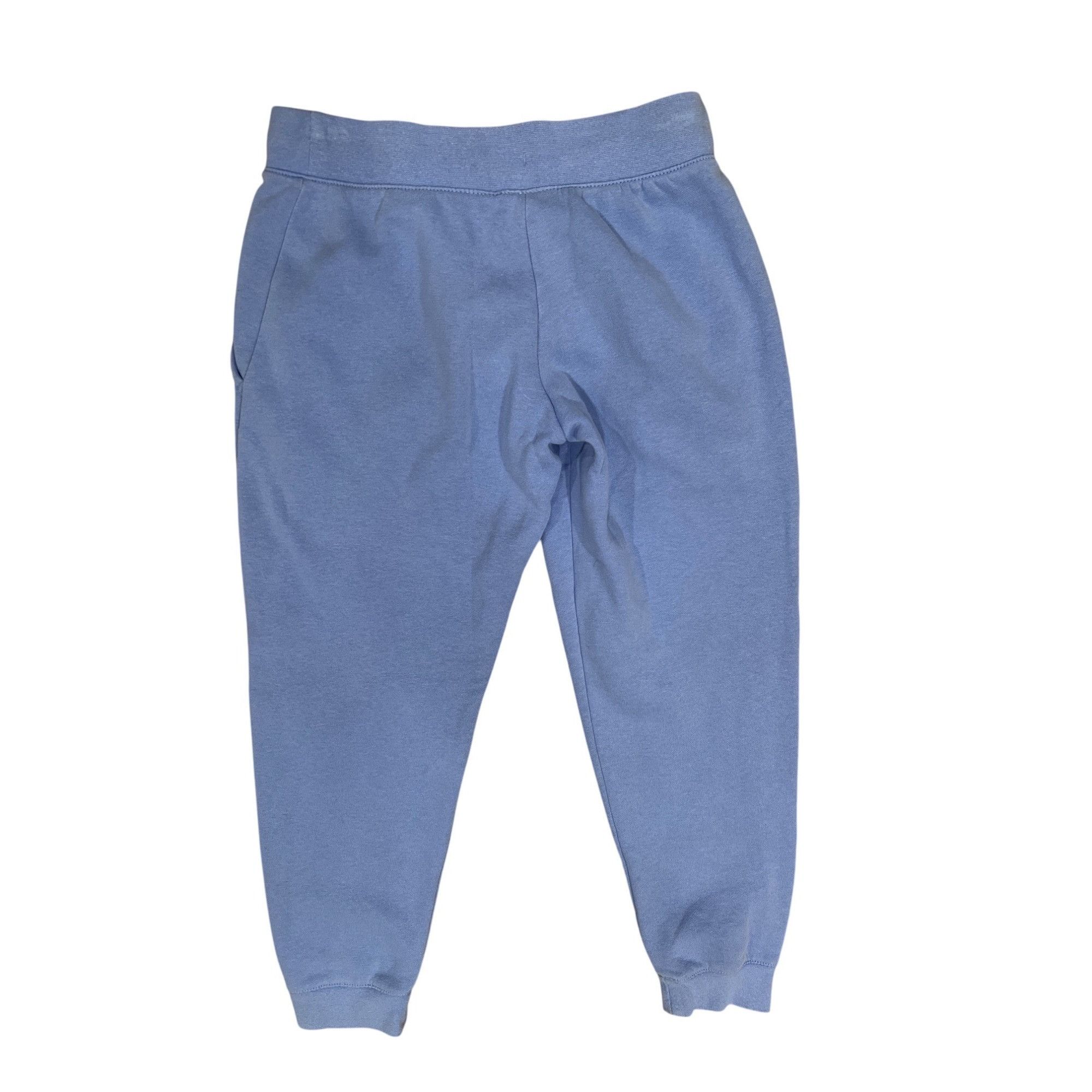 Nike Nike jr Girls Blue Jogger Sweatpants L Standard Fit Cotton B Size 28" / US 6 / IT 42 - 2 Thumbnail