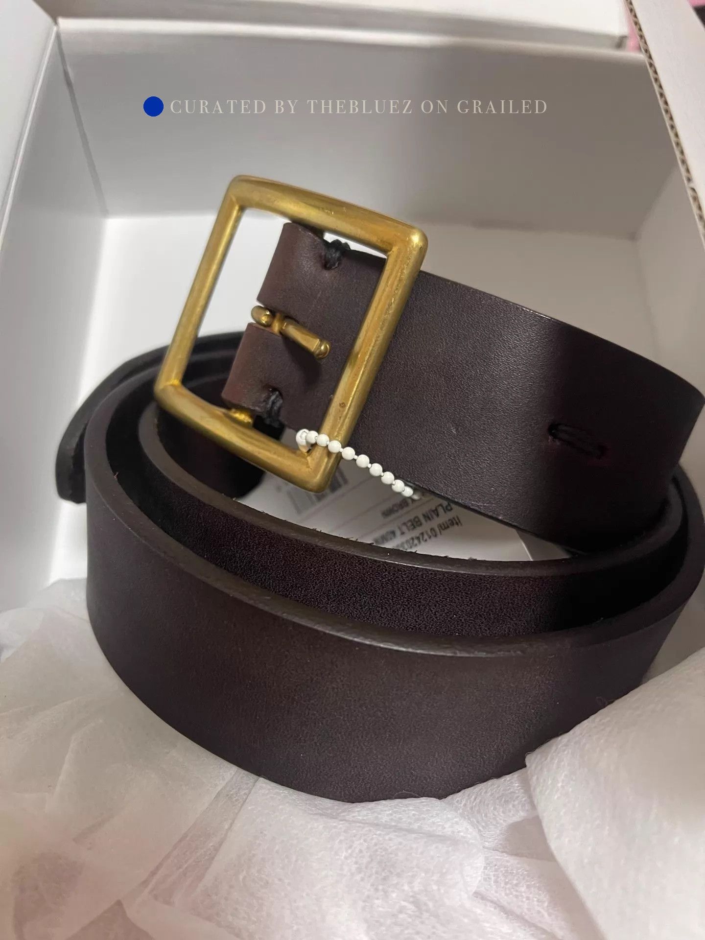 Visvim Visvim 24AW Brown Veg Tan Leather Belt Size ONE SIZE - 1 Thumbnail