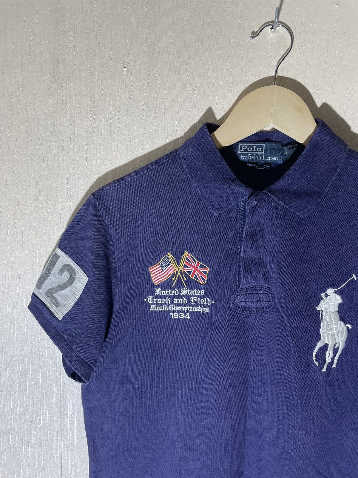 Polo Ralph Lauren × Vintage Polo Ralph Lauren USA vintage polo shirt 90s Size US M / EU 48-50 / 2 - 5 Thumbnail