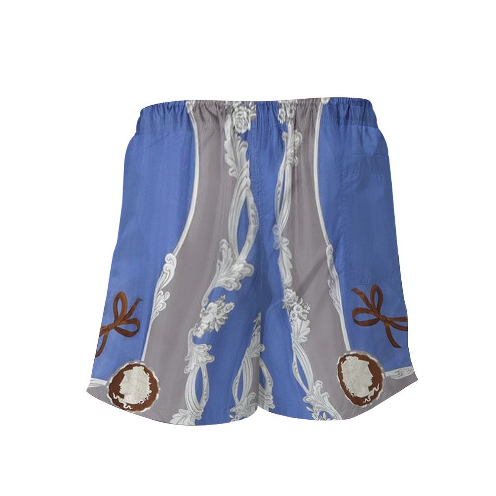 Designer Cameo Shorts – Men's Beachwear Staple Size US 31 - 2 Thumbnail