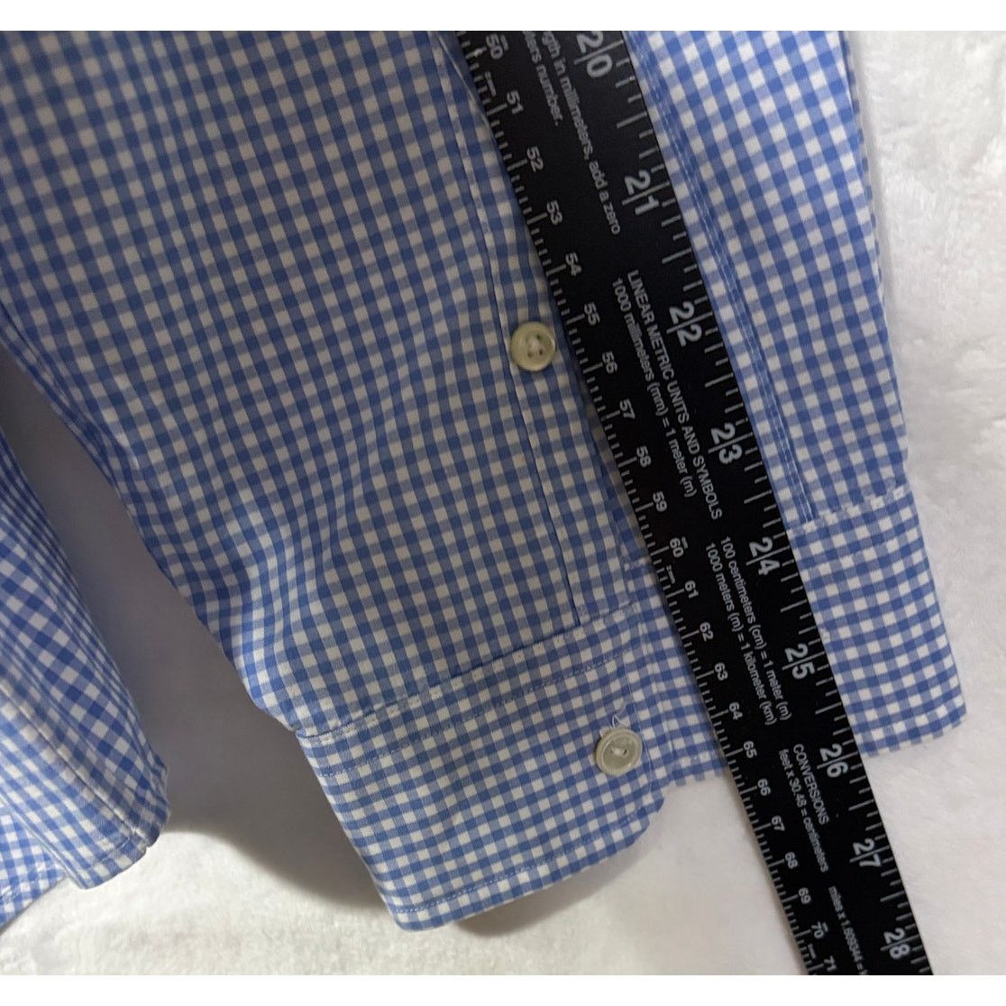 Ralph Lauren RALPH LAUREN Men’s Gingham Check Casual Dress Shirt | XL Size US XL / EU 56 / 4 - 8 Thumbnail