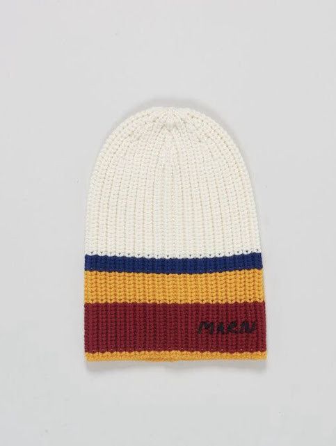 Marni o1w1db11024 Size: OS / Ribbed Beanie Cap in Multicolor Size ONE SIZE - 1 Preview