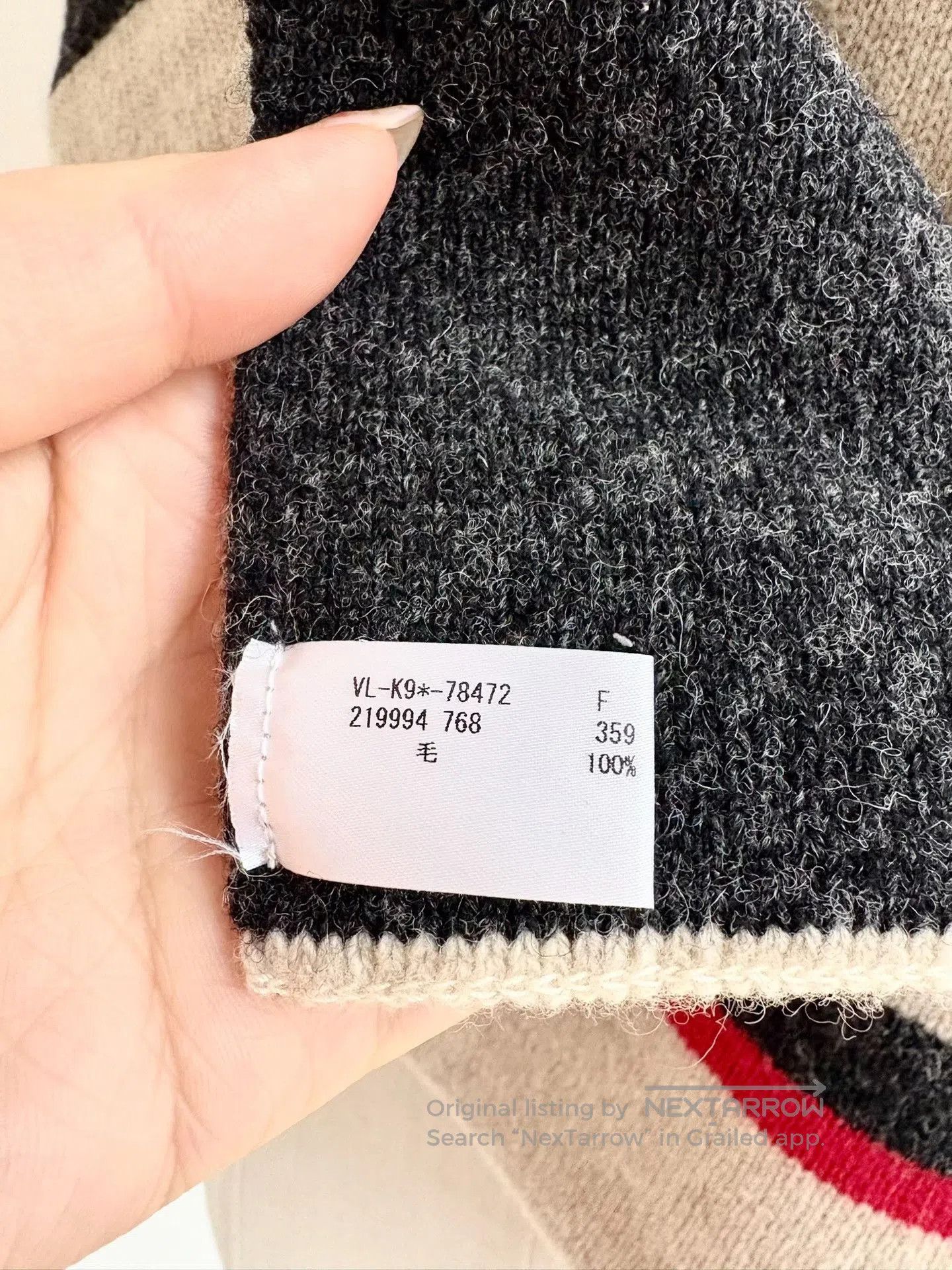 Vivienne Westwood Vivienne Westwood Big Saturn Knit Scarf. Size ONE SIZE - 5 Thumbnail