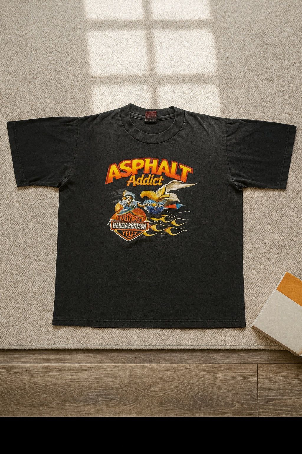 Harley Davidson VINTAGE HARLEY DAVIDSON ASPHALT ADDICT SANTAMARIA CALIFORNIA Size US L / EU 52-54 / 3 - 1 Thumbnail