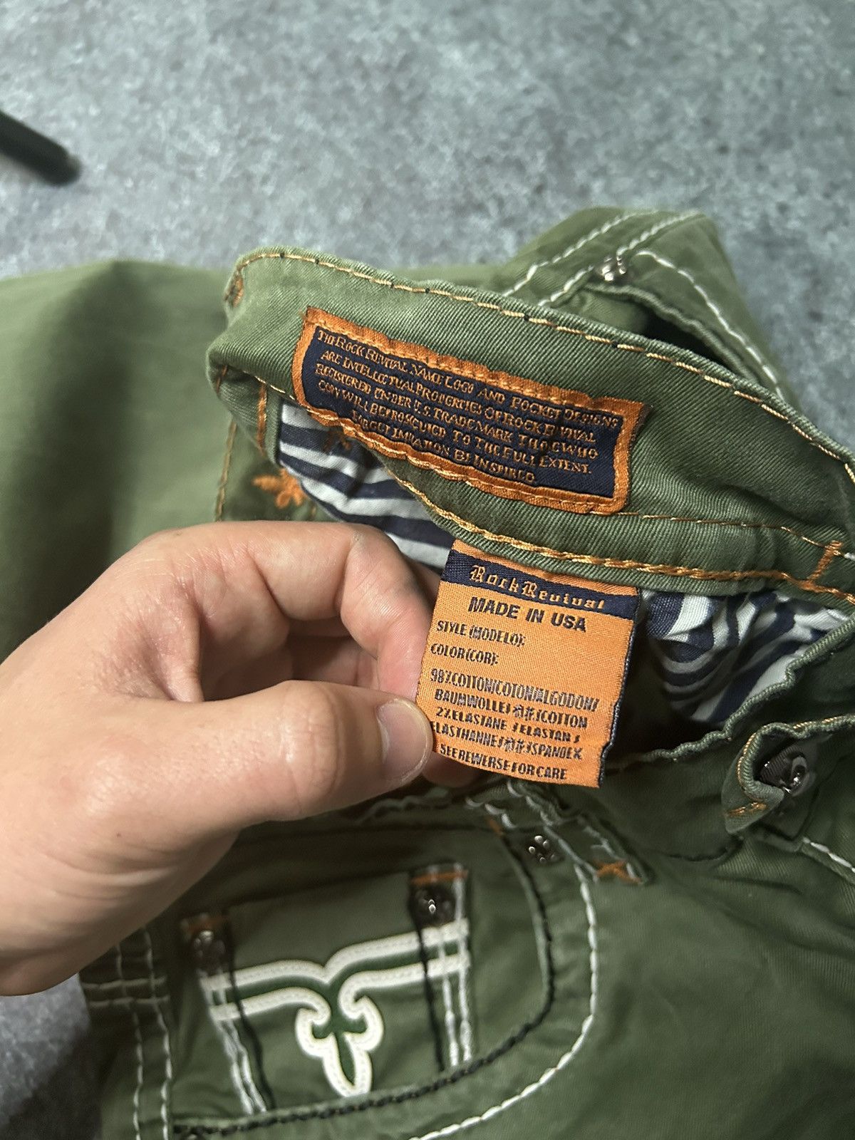 Rock Revival × Vintage DENIM ROCK REVIVAL Size US 33 - 11 Thumbnail
