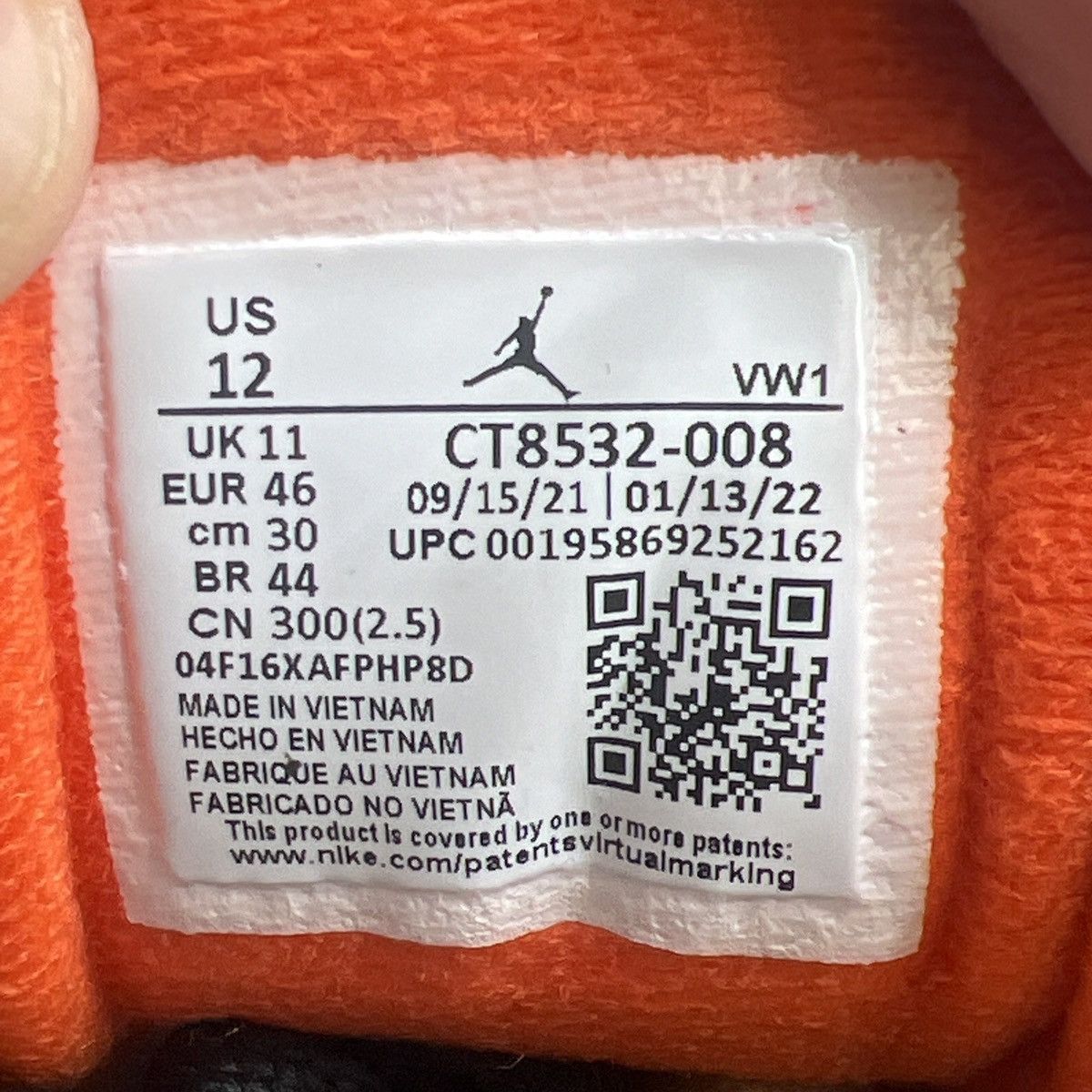 Jordan Brand Air Jordan 3 desert elephant Size US 12 / EU 45 - 9 Thumbnail