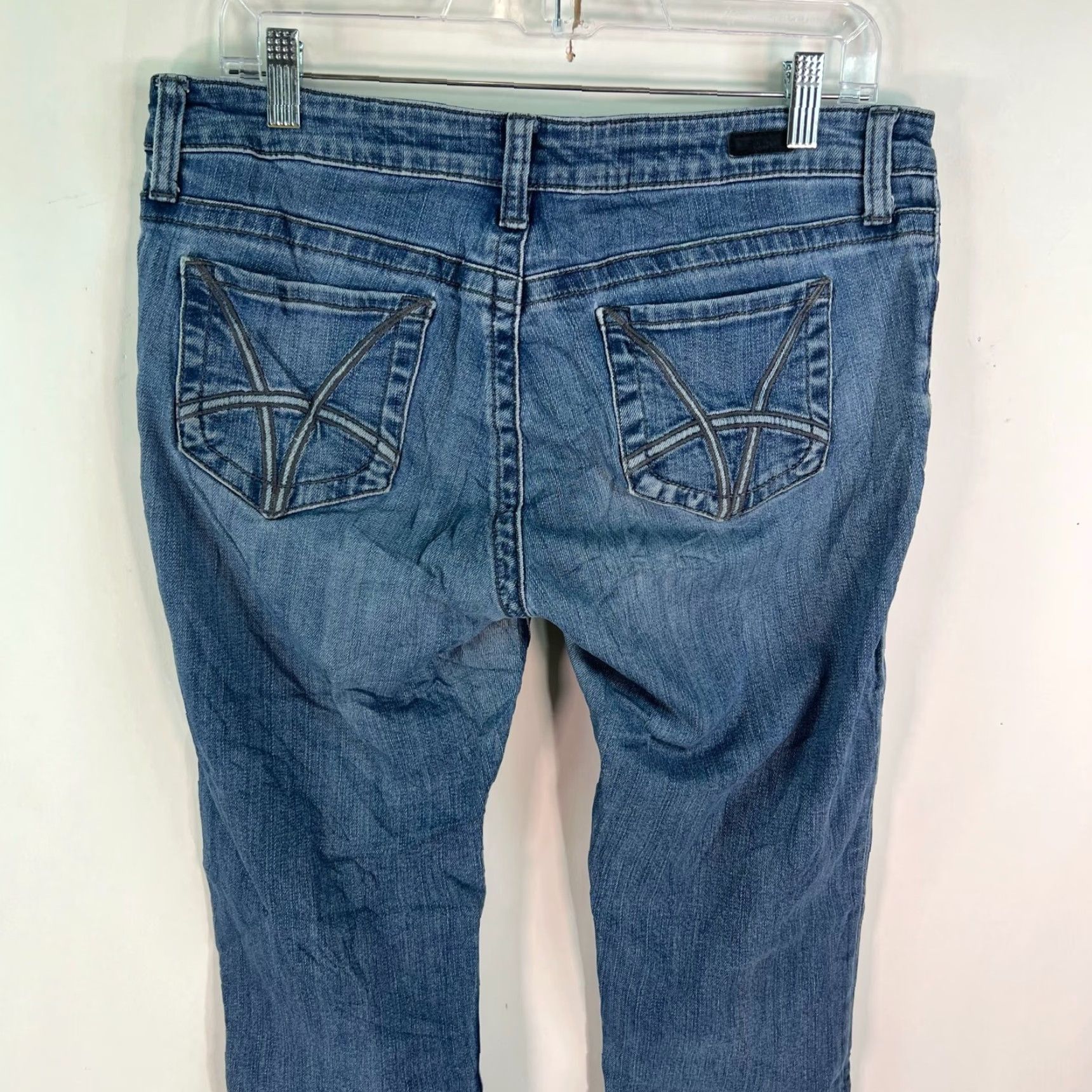 Vintage VINTAGE Kut From The Kloth Total Control Denim Jeans Women's 34 Black? Blue 8P 27? Size 30" / US 8 / IT 44 - 6 Thumbnail