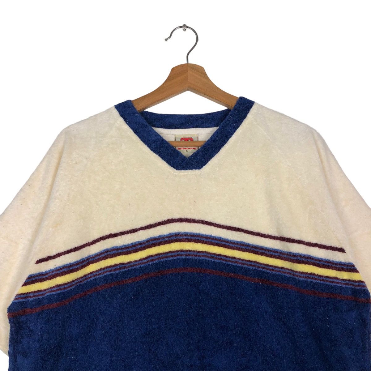 Japanese Brand 🔥Vintage Short Sleeve T-Shirt Fleece Billabong Size US L / EU 52-54 / 3 - 3 Thumbnail