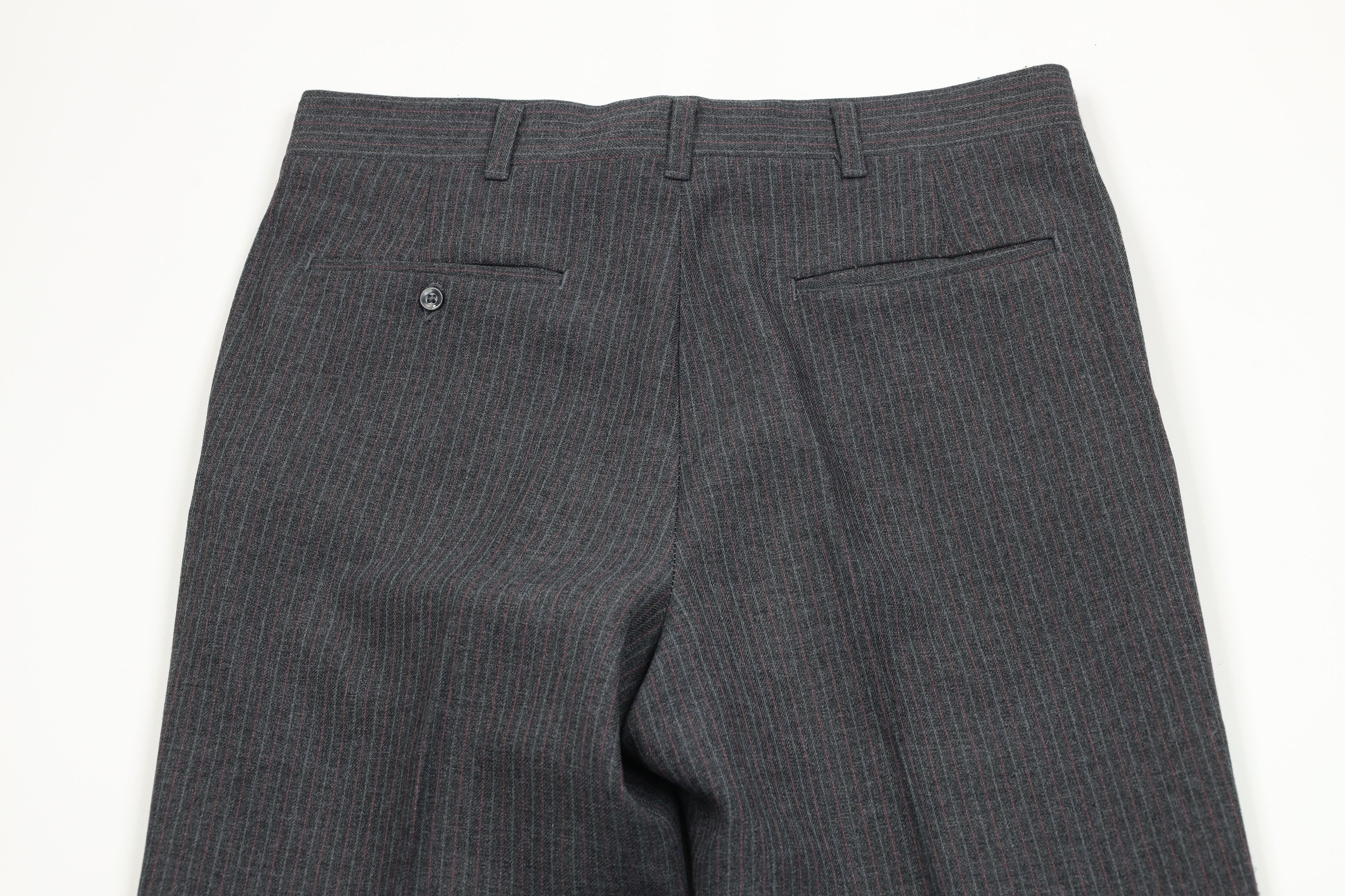 Vintage Vintage 70s Streetwear Wool Striped 2 Piece Wedding Suit Size 40R - 15 Thumbnail