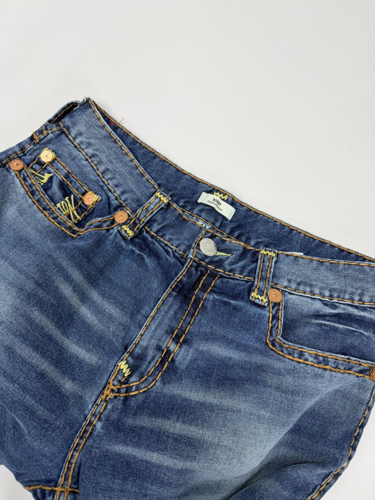True Religion Vintage True Religion Bobby Relaxed Baggy Denim Jeans Y2K Size US 36 / EU 52 - 9 Thumbnail
