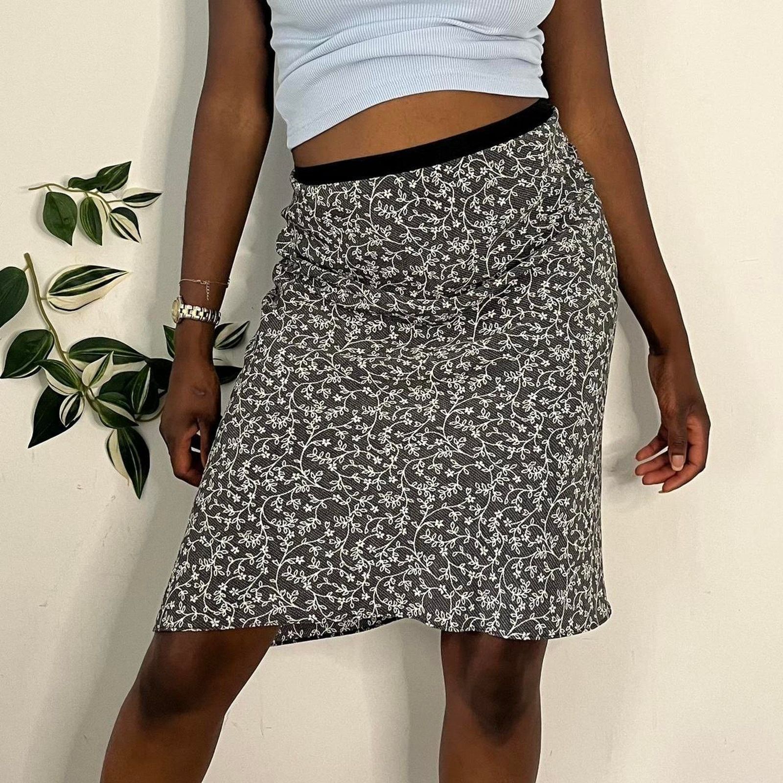 Other Vintage floral skirt Size 32" / US 10 / IT 46 - 2 Thumbnail