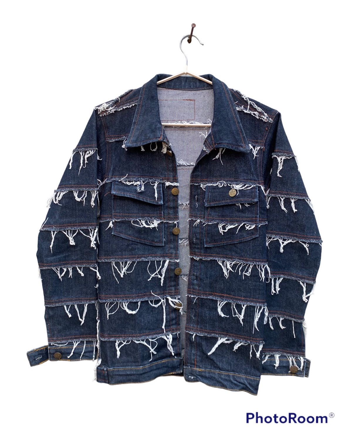 Japanese Brand Handmade Hagi Denim Size S / US 4 / IT 40 - 4 Thumbnail