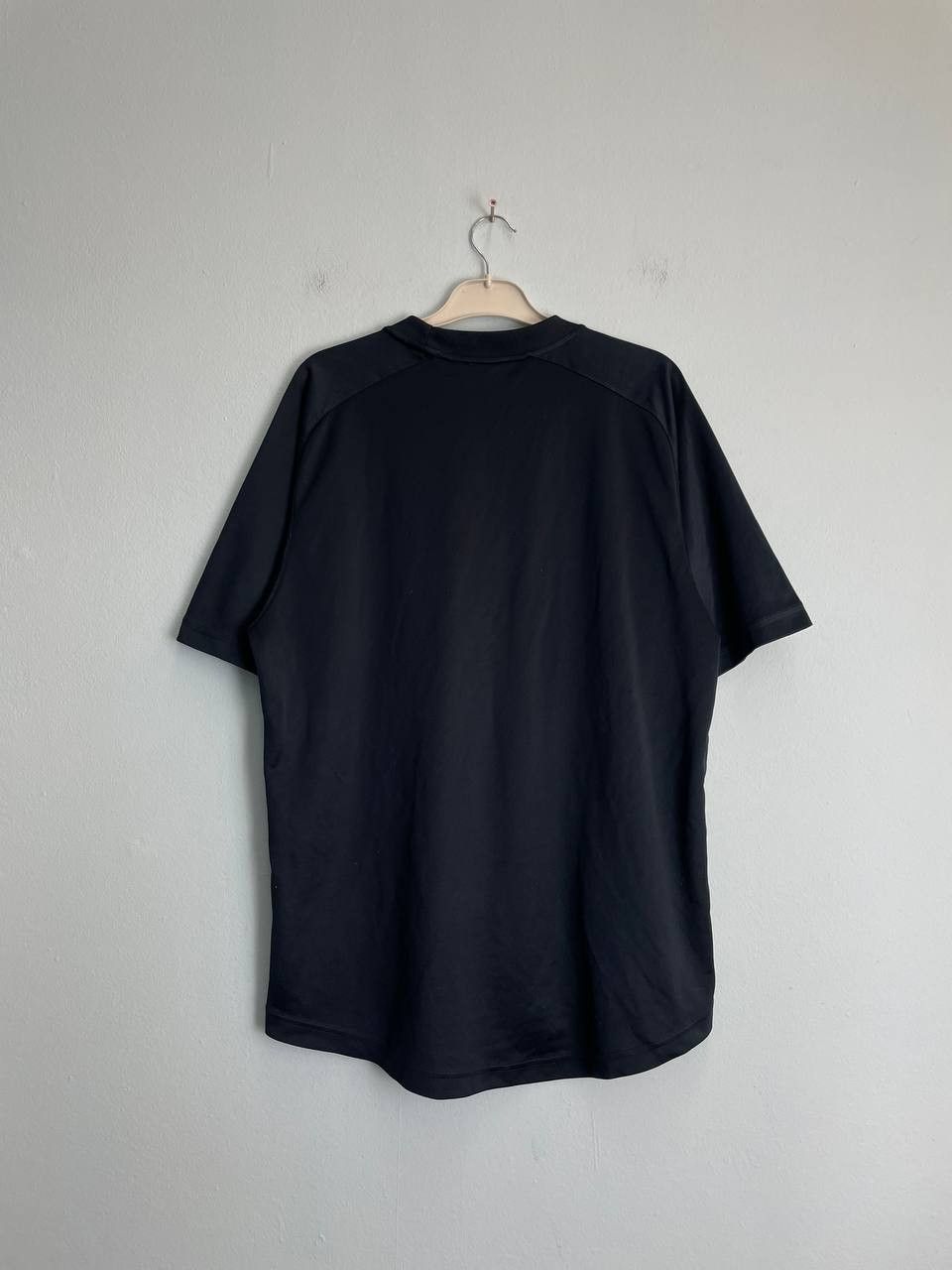 Nike × Vintage Nike Vintage Center Logo Swoosh Y2K Drill Jersey T-Shirt Size US L / EU 52-54 / 3 - 5 Thumbnail