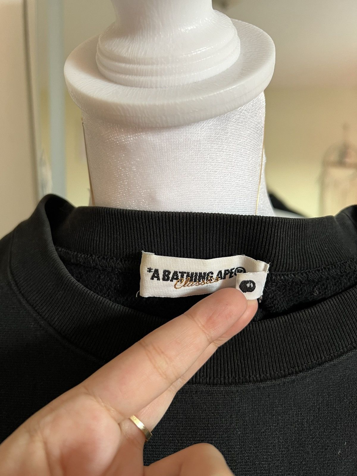 Bape BAPE Classics Black Sweatershirt Size US M / EU 48-50 / 2 - 8 Thumbnail