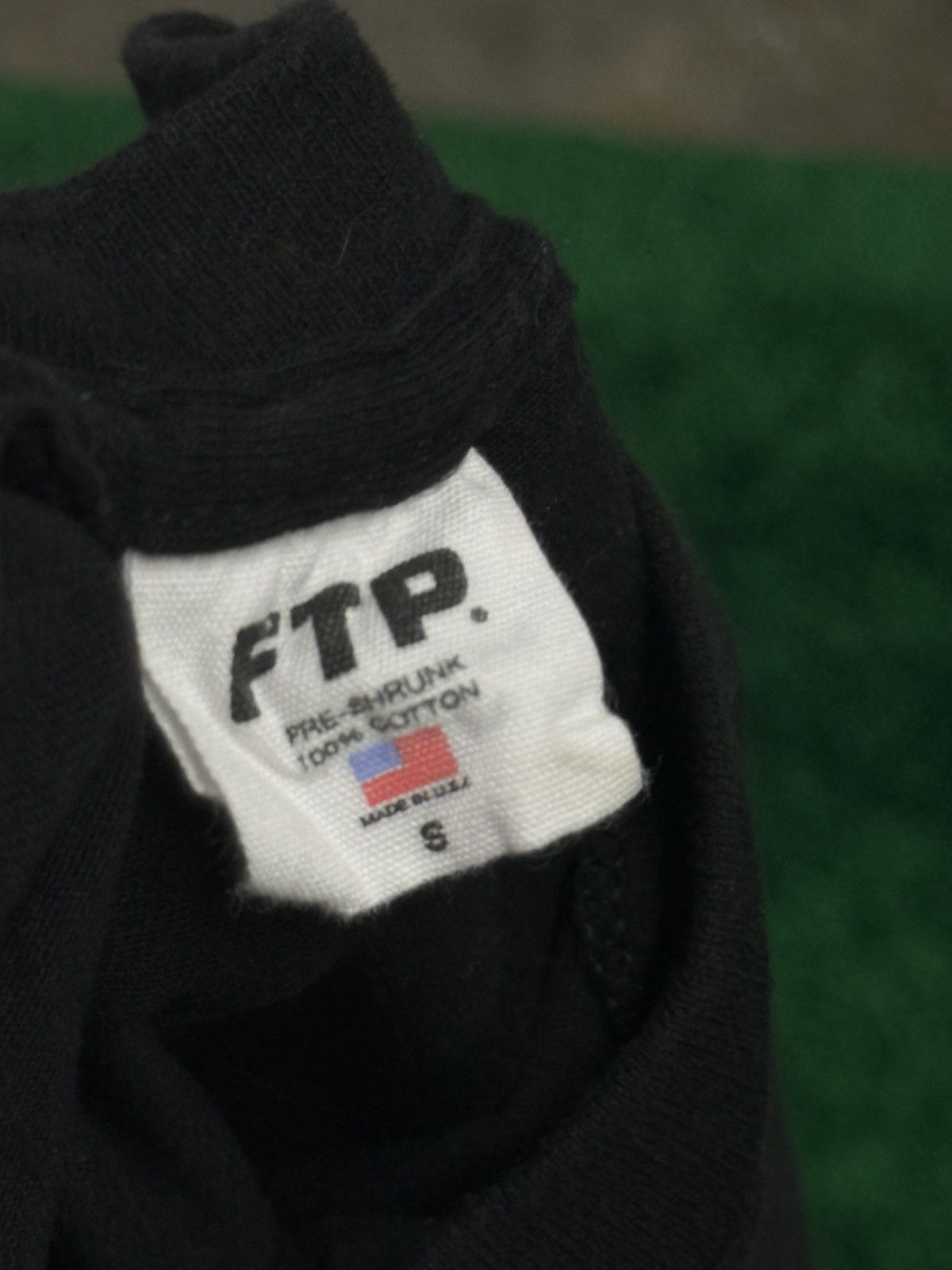 Fuck The Population Fuck The Population Splatter Yellow Black Paint Logo Tee FTP Size US S / EU 44-46 / 1 - 4 Thumbnail