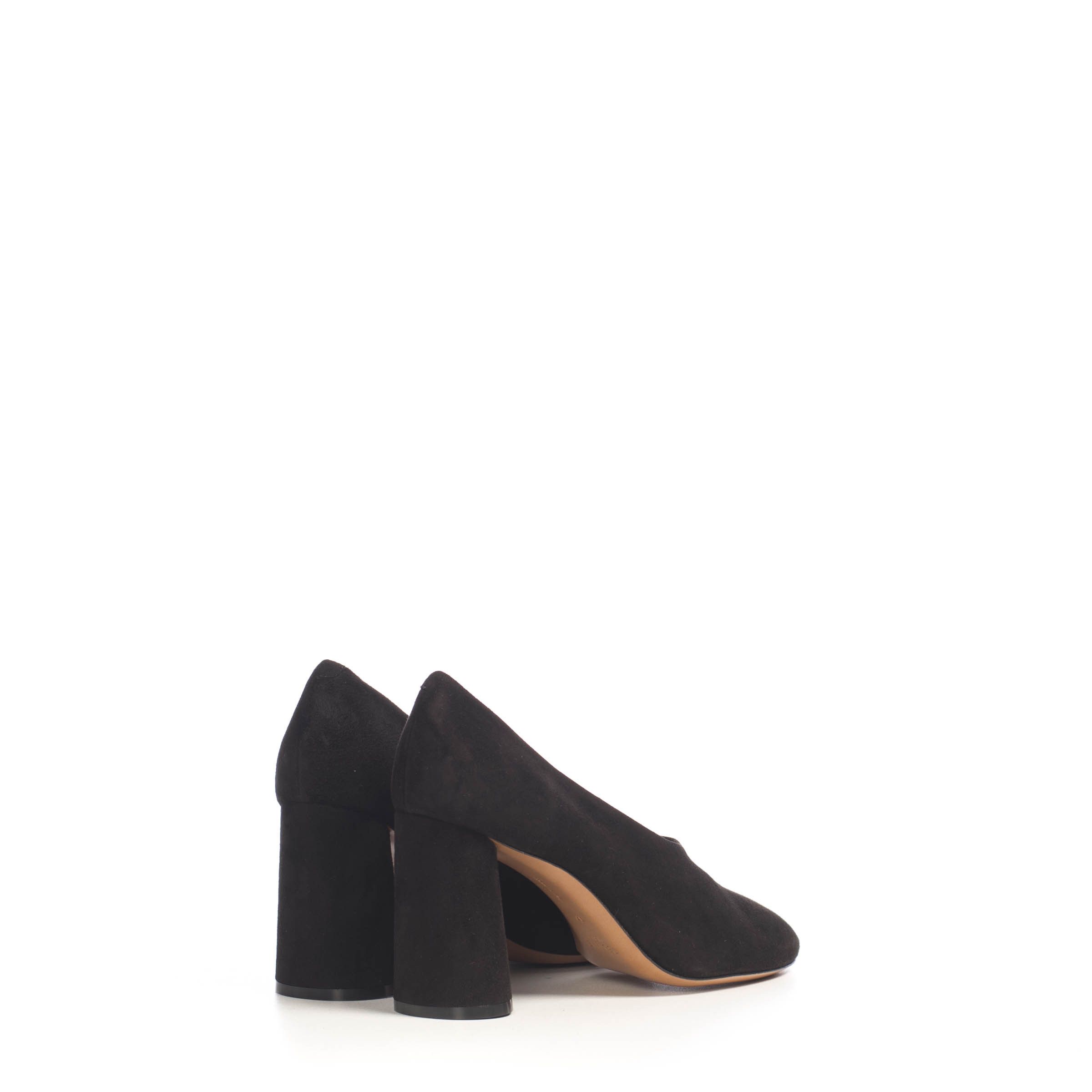 Celine Black Suede Elliptic Heel High Décolleté Pump Size US 5 / IT 35 - 7 Thumbnail