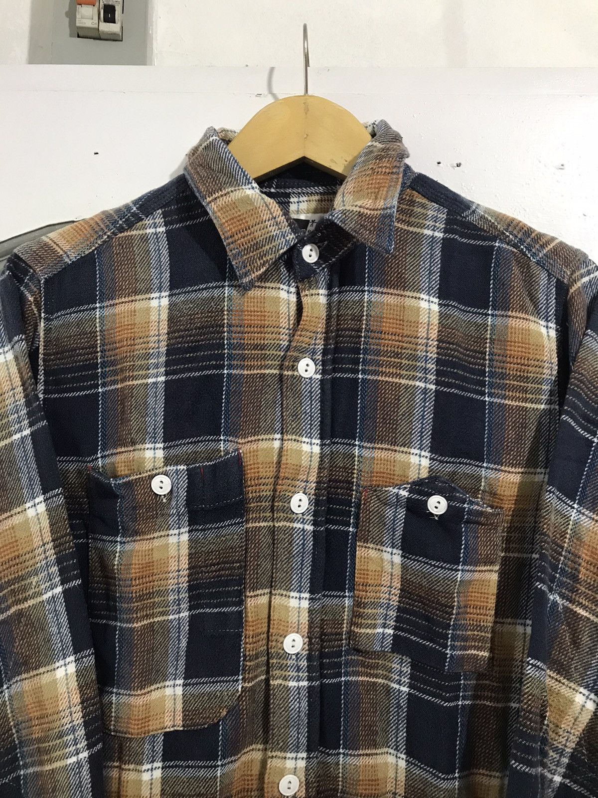 Engineered Garments × Japanese Brand × Nepenthes Engineered Garments Flannels plaid shirt Size US S / EU 44-46 / 1 - 3 Thumbnail