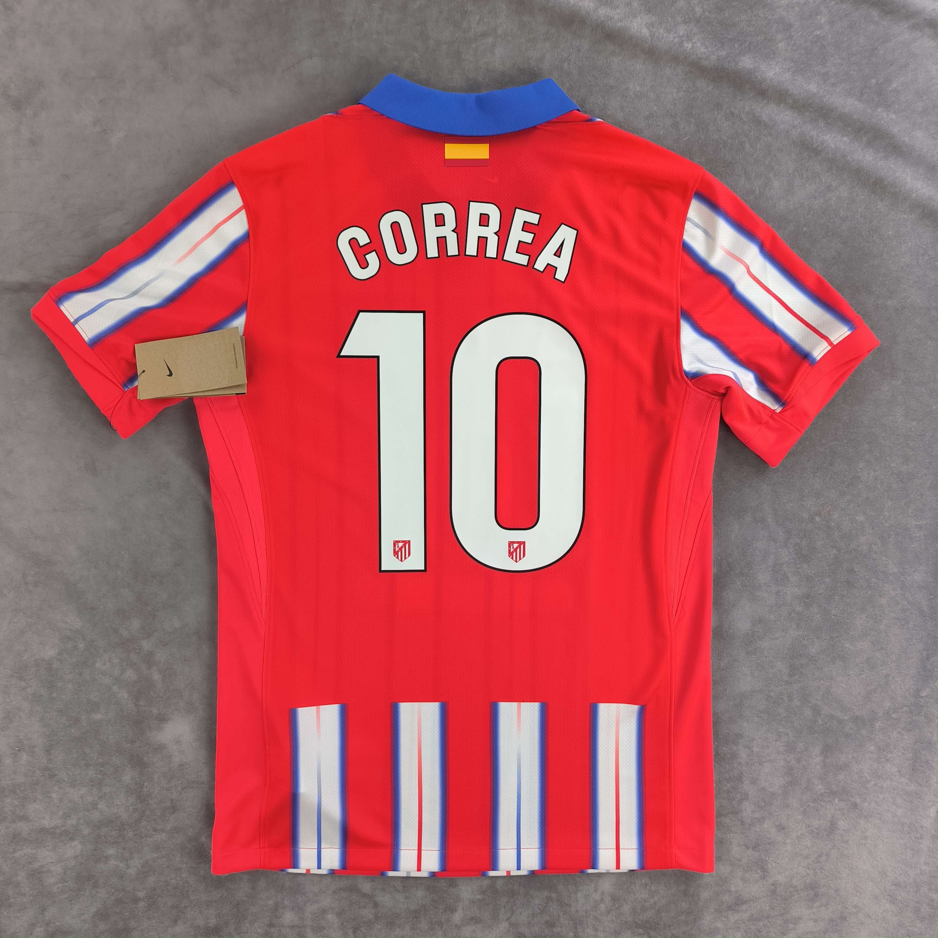 Nike NEW Atletico Madrid 2024-25 home Correa football jersey S Size US S / EU 44-46 / 1 - 1 Thumbnail