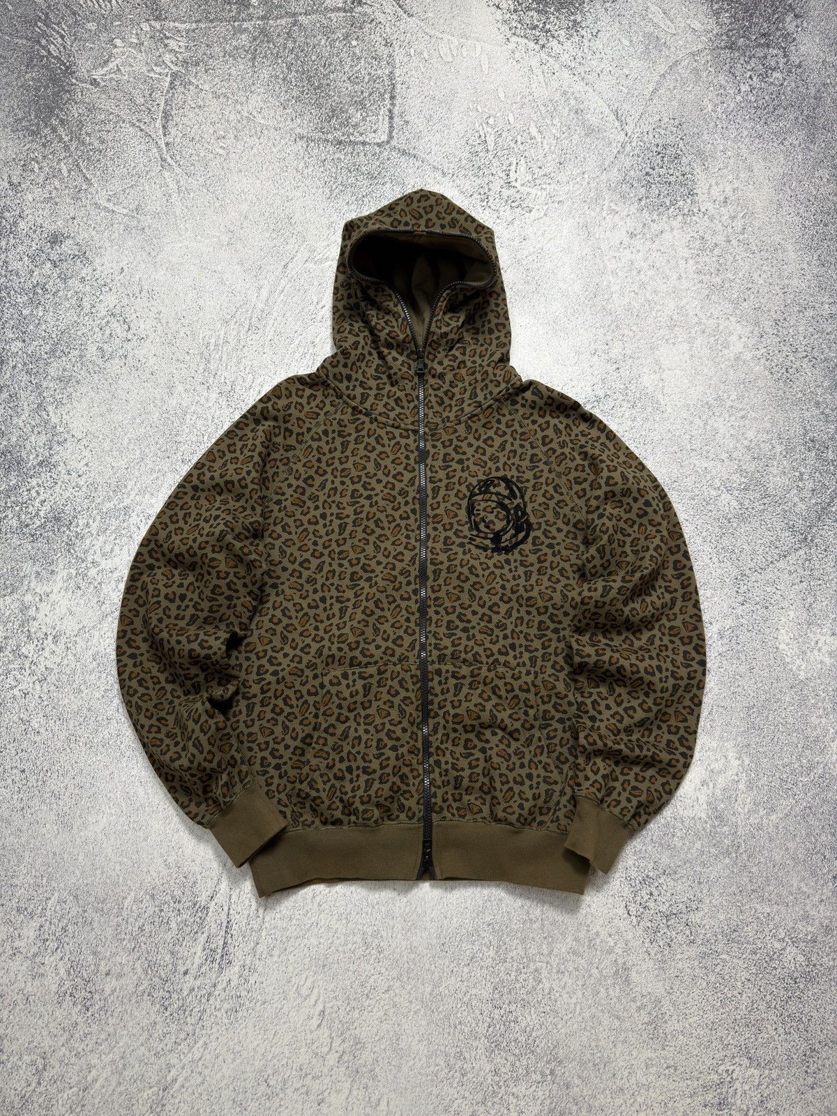 Billionaire Boys Club Billionaire Boys Club Leopard Print Full Zip Up Hoodie Size US M / EU 48-50 / 2 - 1 Thumbnail