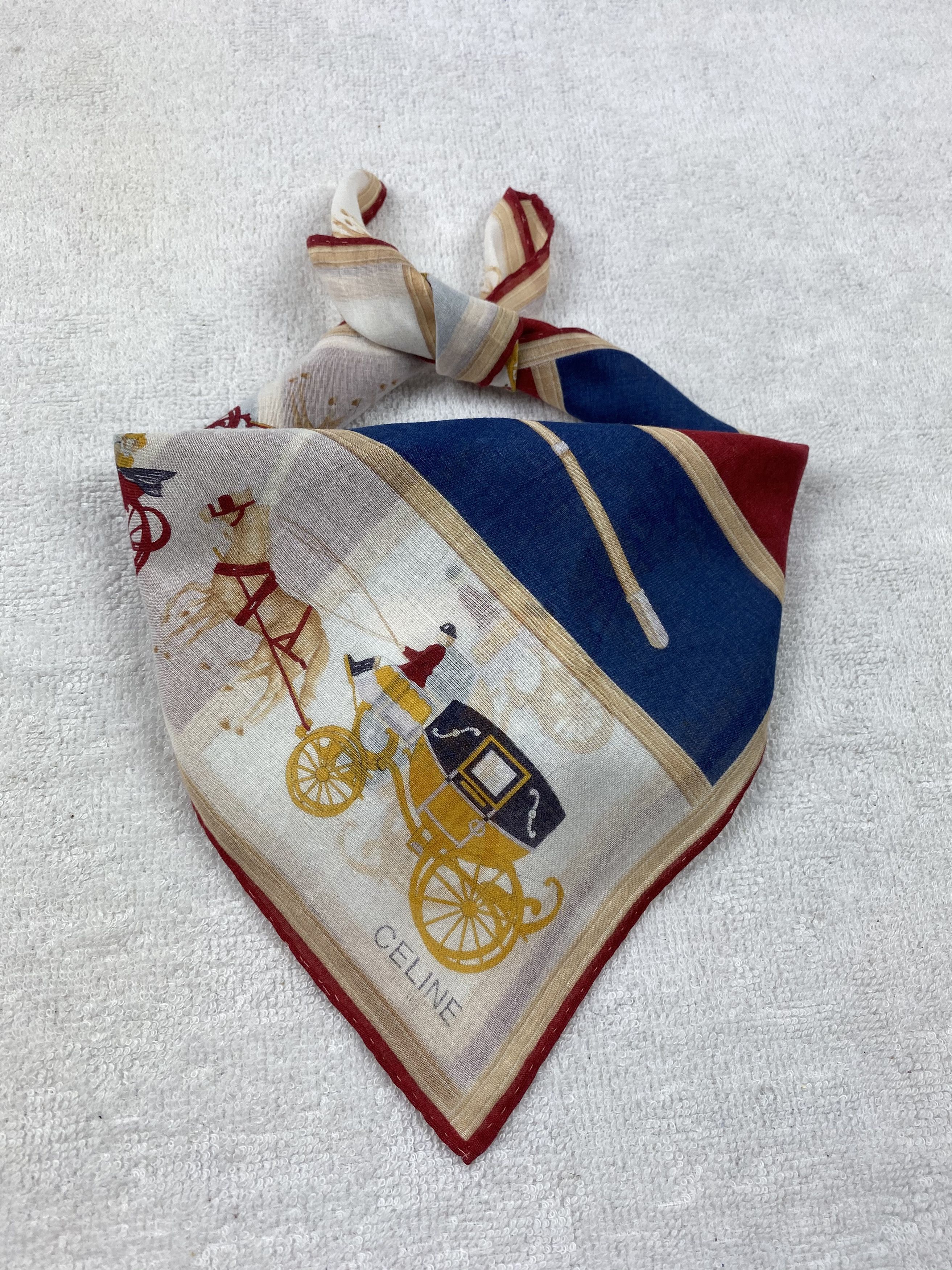 Celine Celine Handkerchief / Bandana / Neckerchief Size ONE SIZE - 2 Thumbnail