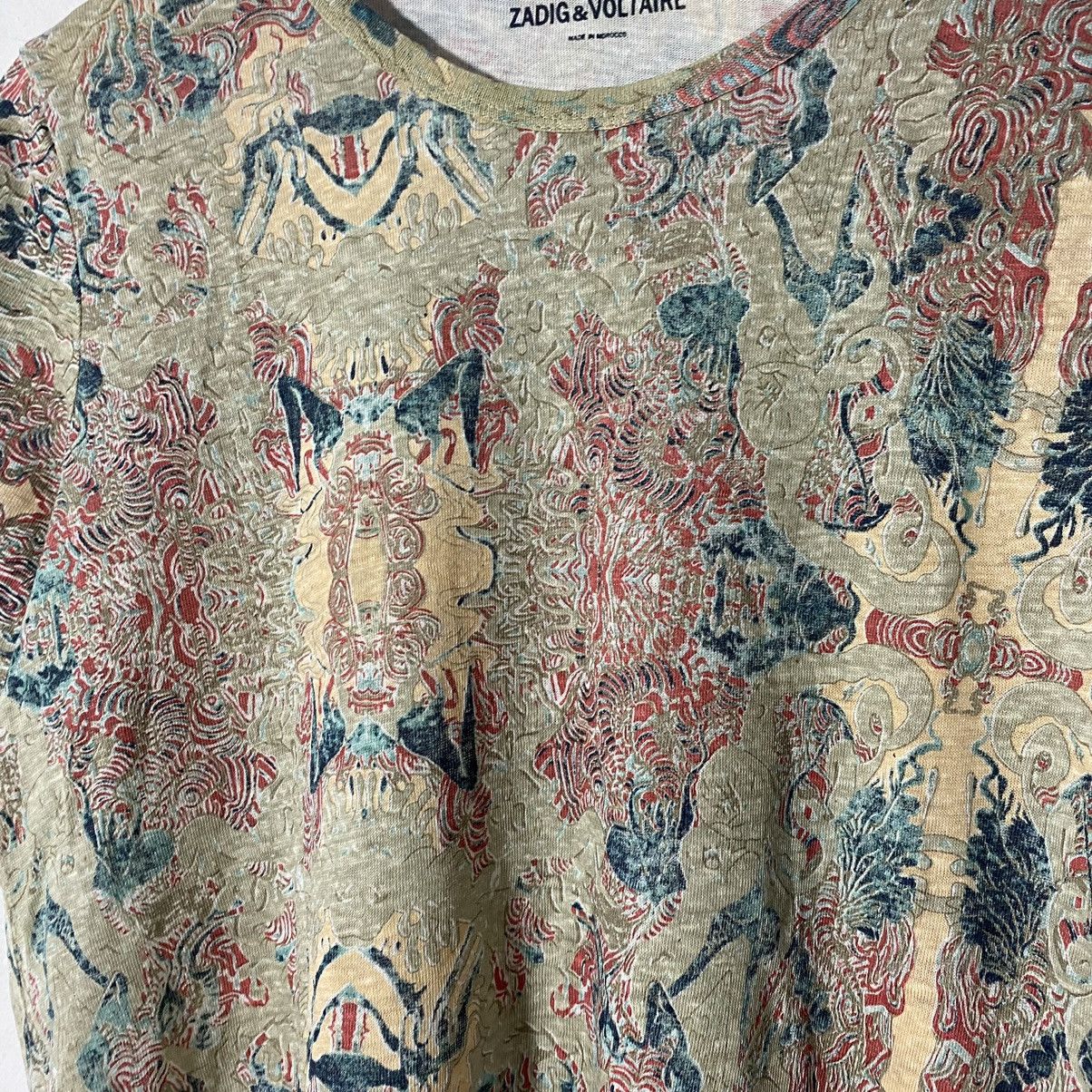 Zadig & Voltaire Zadig & Voltaire Abstract T-Shirt Size M / US 6-8 / IT 42-44 - 3 Thumbnail