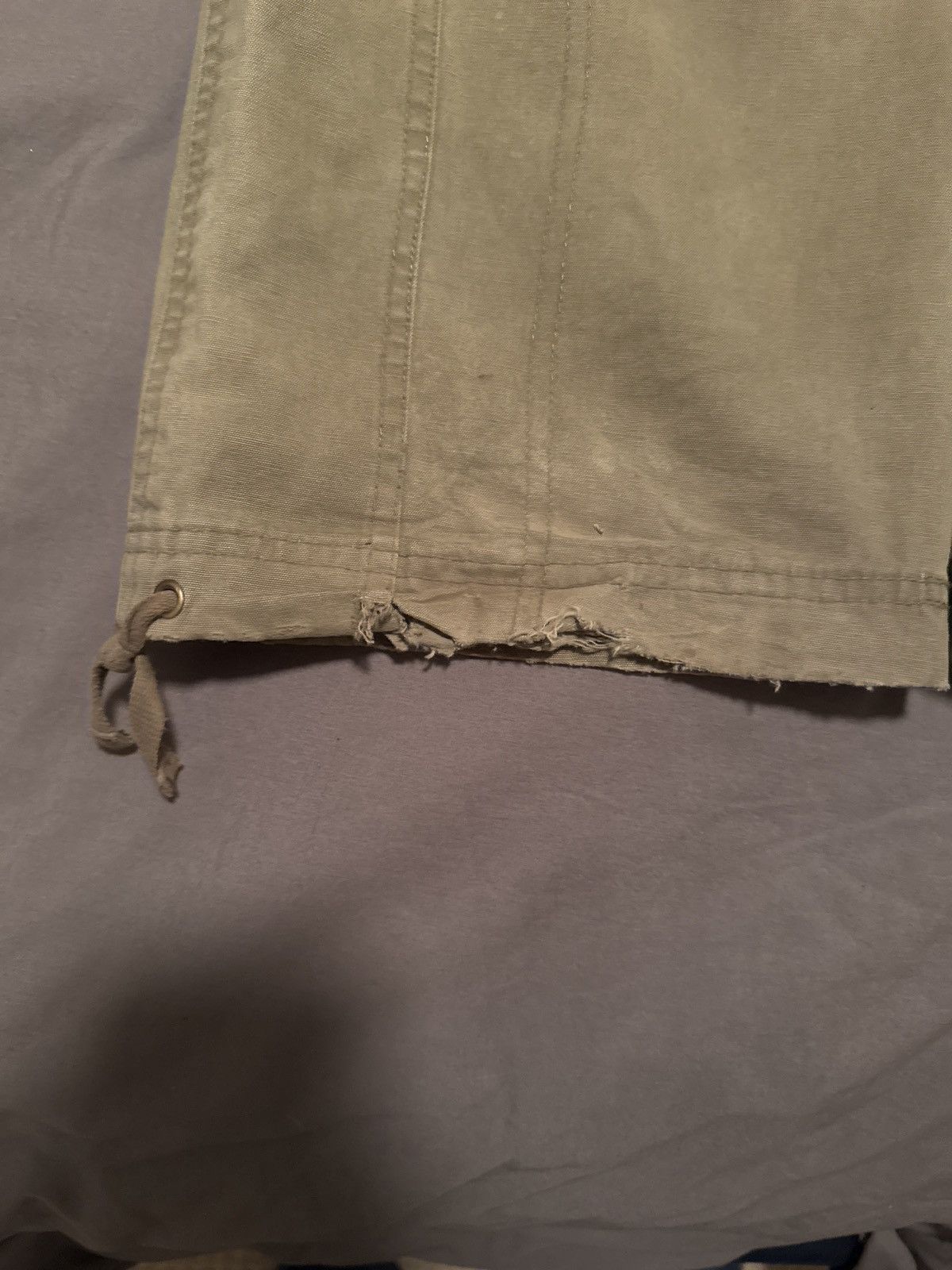 Abercrombie & Fitch × Vintage Abercrombie & Fitch 6oz Airborne Cargo Fatigues Size US 29 - 9 Thumbnail