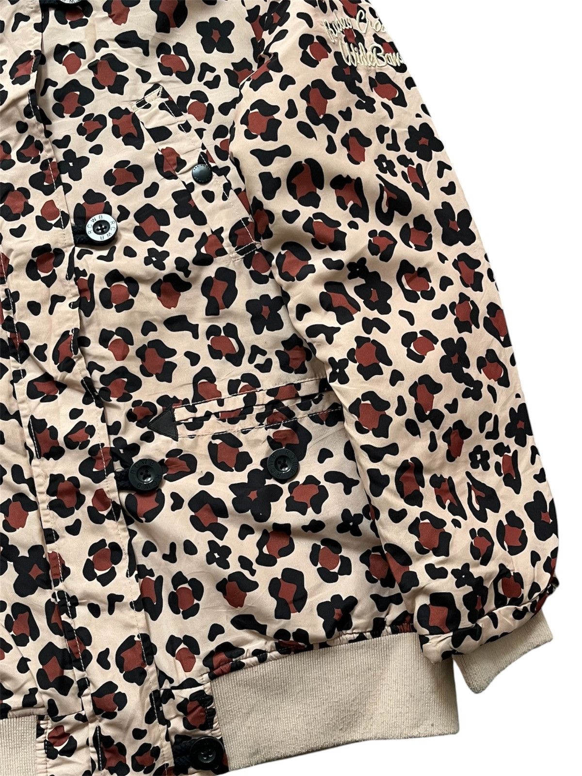 Japanese Brand Vkei Rodeo Crown RCWB Faux Fur Leopard Puffer ifsixwasnine Size US M / EU 48-50 / 2 - 4 Thumbnail