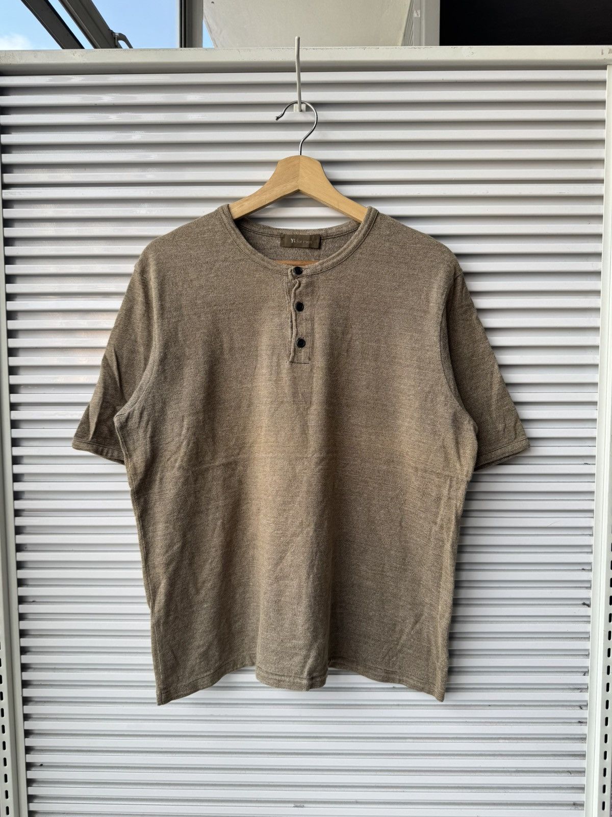 Yohji Yamamoto Y’s For Men Yohji Yamamoto Button Tees Size US M / EU 48-50 / 2 - 1 Thumbnail