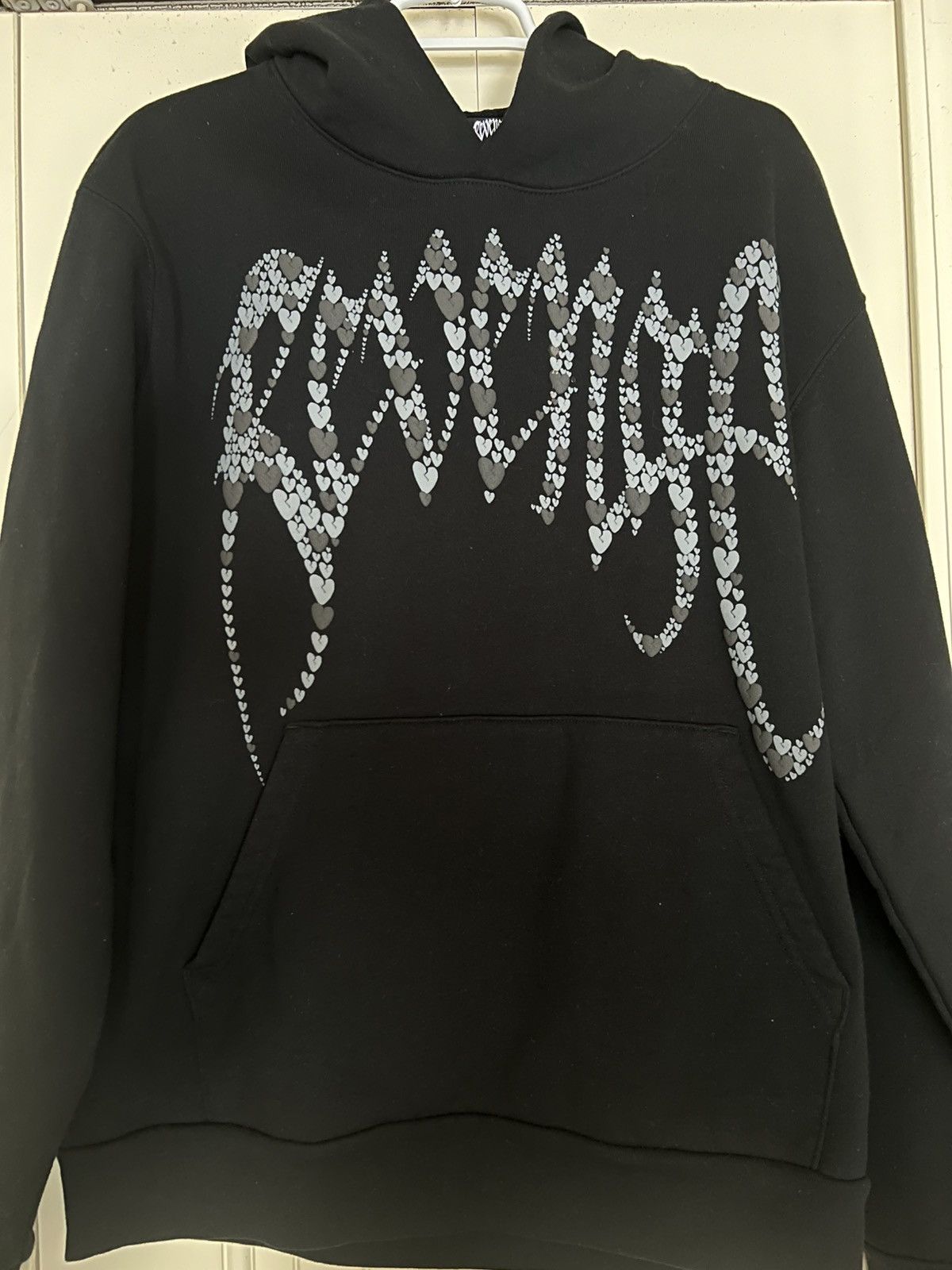Revenge Revenge Black Broken Hearts Hoodie Size US M / EU 48-50 / 2 - 2 Thumbnail