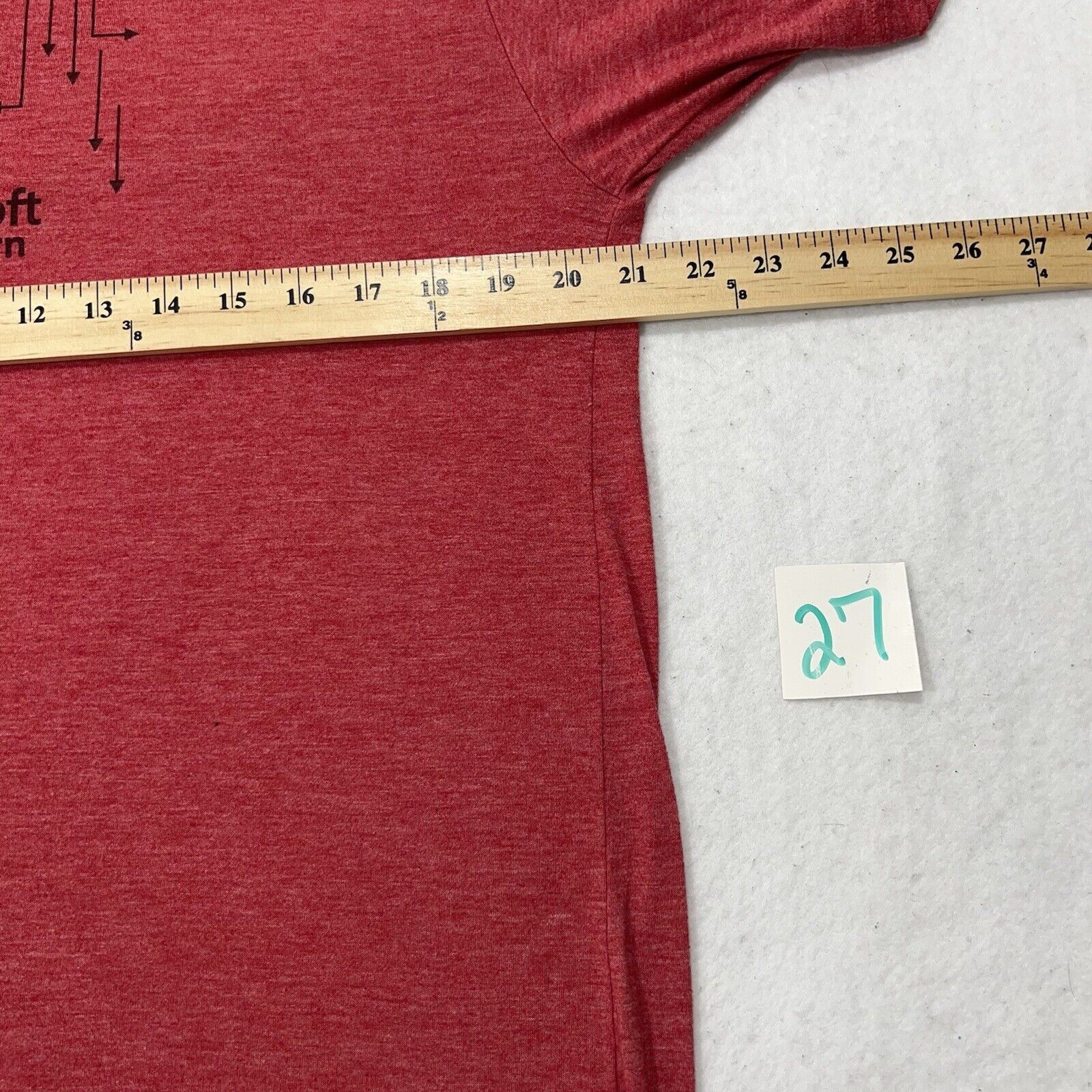 Tultex Microsoft Corporation Intern Build On Graphic T Shirt Size US L / EU 52-54 / 3 - 8 Thumbnail