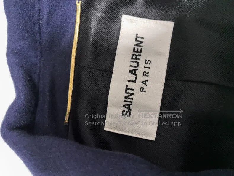 Saint Laurent Paris Saint Laurent Paris Double-Breasted Long Cashmere Coat Size XS / US 0-2 / IT 36-38 - 4 Thumbnail
