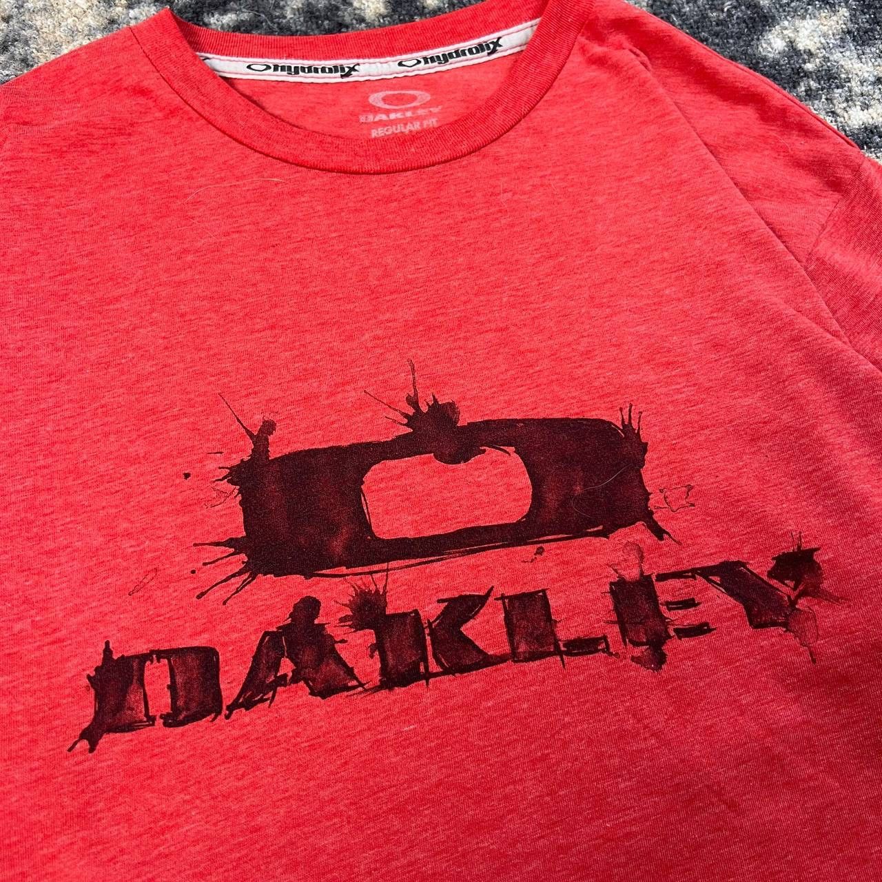 Oakley Oakley Vintage Y2K Big Logo T-Shirt Streetwear Style 1TS51 Size US L / EU 52-54 / 3 - 3 Thumbnail