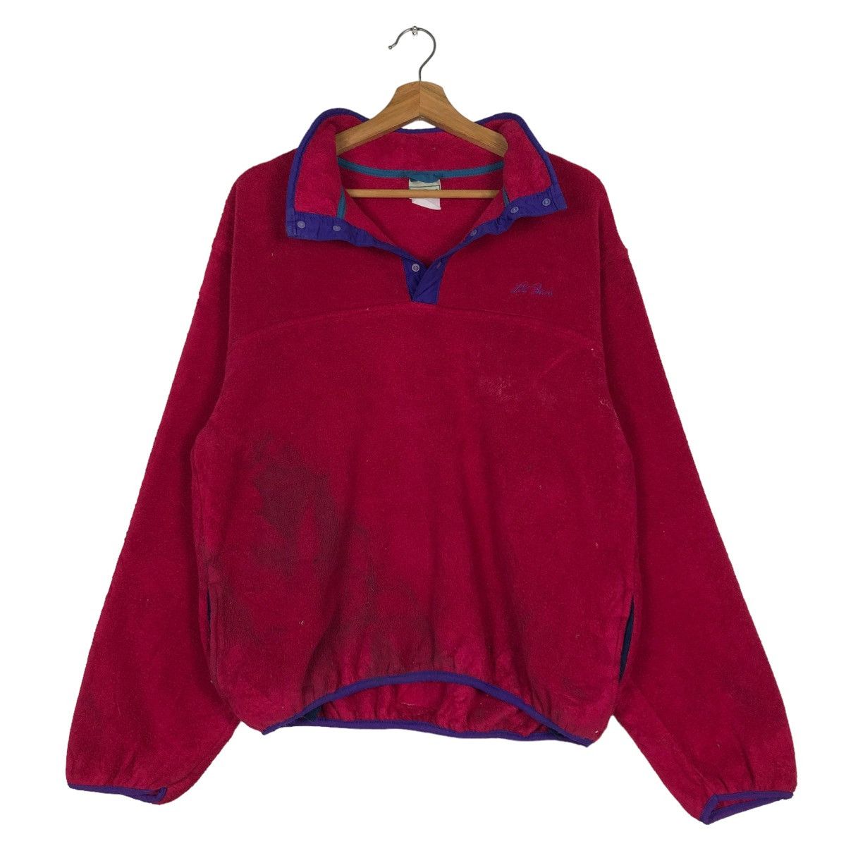 Japanese Brand 🔥VINTAGE FLEECE JACKET PULL OVER L.L.Bean Usa Freeport Size US M / EU 48-50 / 2 - 11 Thumbnail