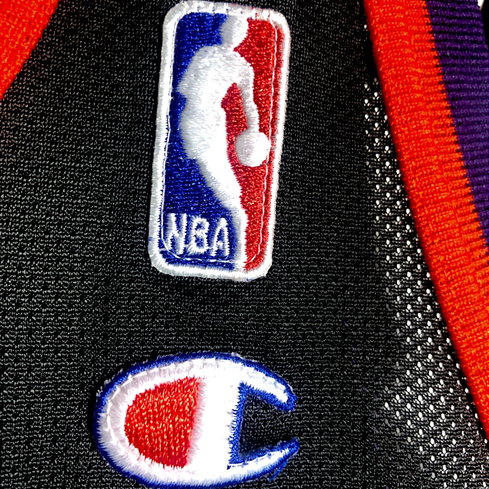 Champion × NBA Phoenix Suns Jersey #10 Sam Cassell Retro Black - Kids Large Size US XS / EU 42 / 0 - 9 Thumbnail