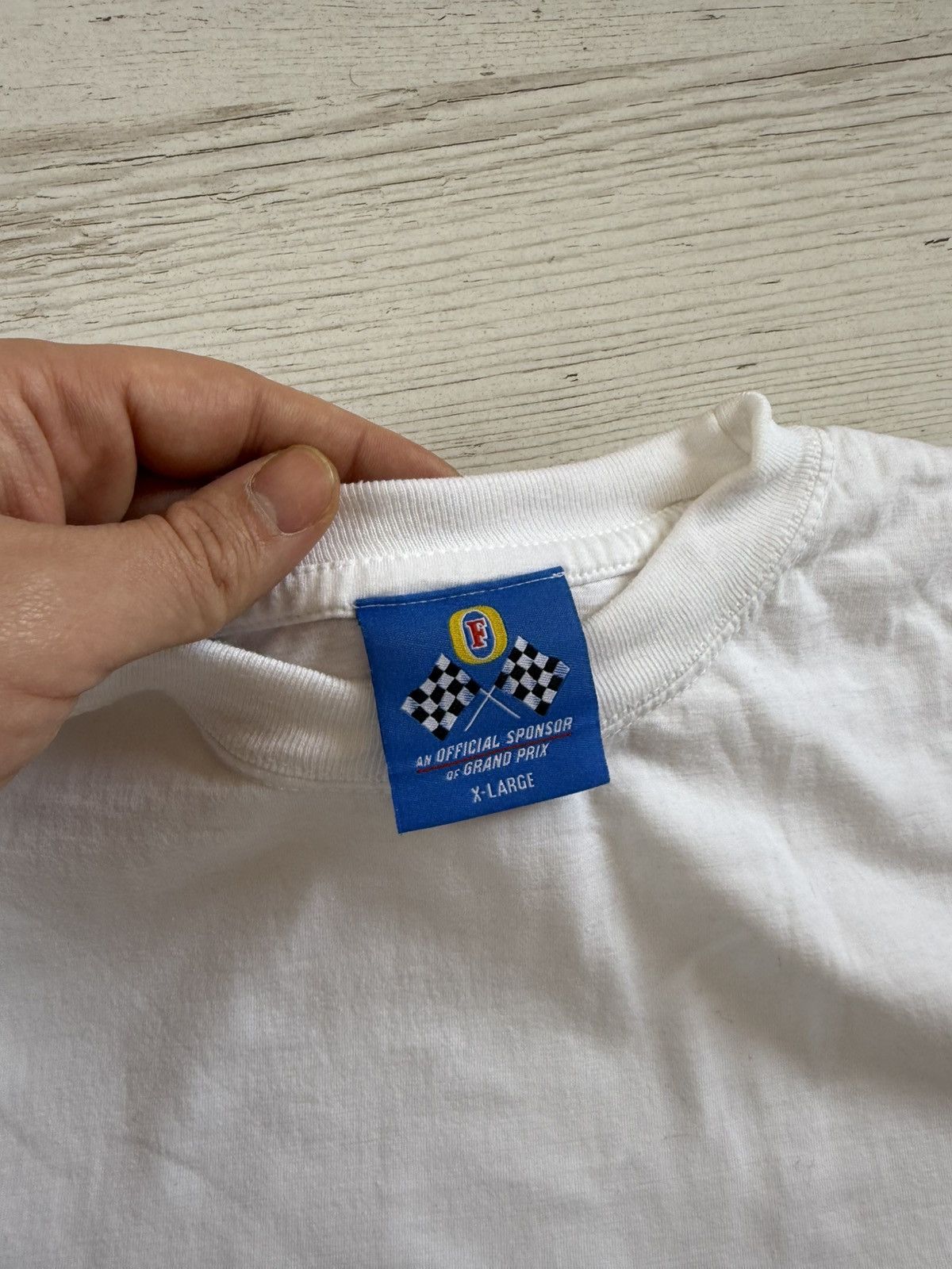 Vintage fosters formula 1 t shirt Size US XL / EU 56 / 4 - 4 Thumbnail