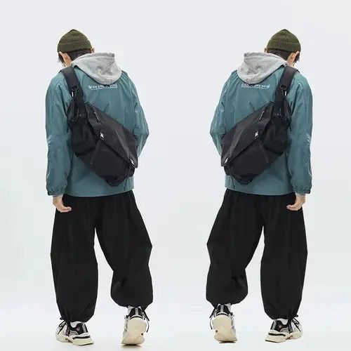 Japanese Brand Mizuhara x Hin Fashion hip hop messenger shoulder bag Size ONE SIZE - 2 Thumbnail