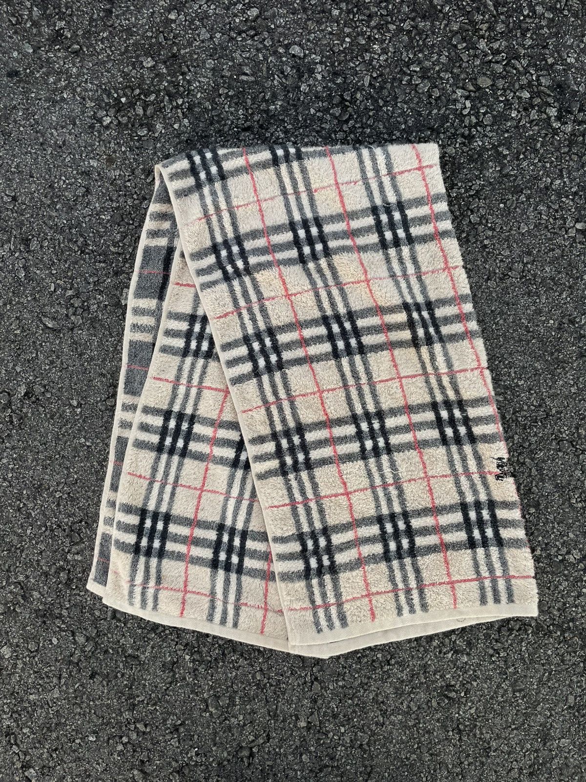 Burberry Burberry Nova Check Cotton Towel Size ONE SIZE - 2 Thumbnail