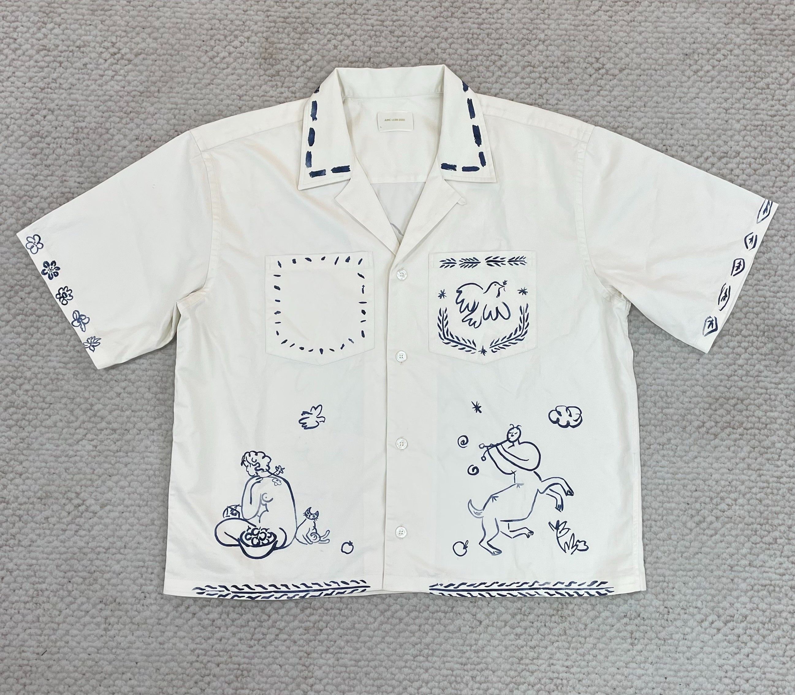 トップス Aime Leon Dore lesvos CroppedCamp Shirt Aime Leon Dore lesvos CroppedCamp Shirt - メルカリ