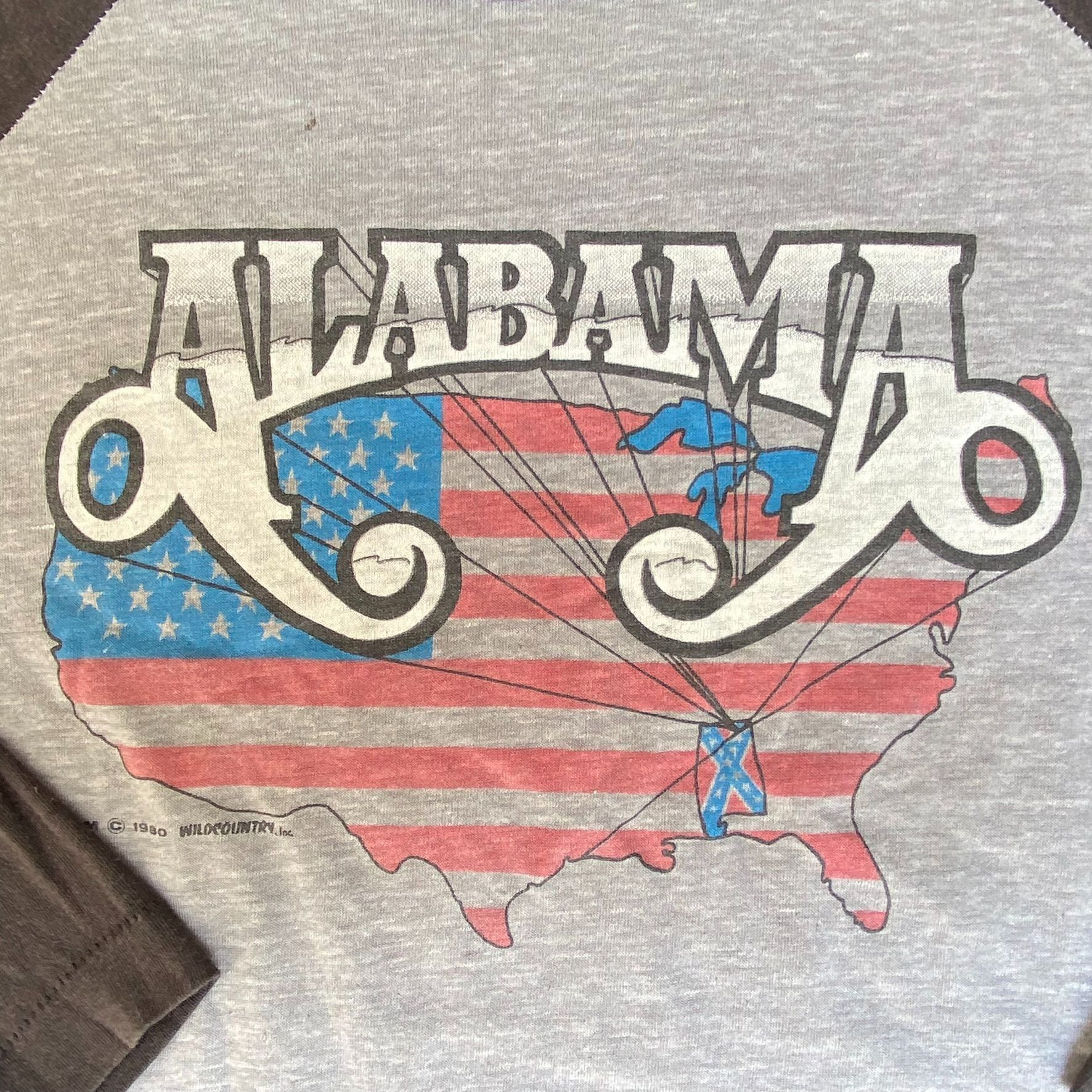 Band Tees Vintage 80s Alabama Band Shirt Mountain Music Tour Rock Tee Size US S / EU 44-46 / 1 - 3 Thumbnail