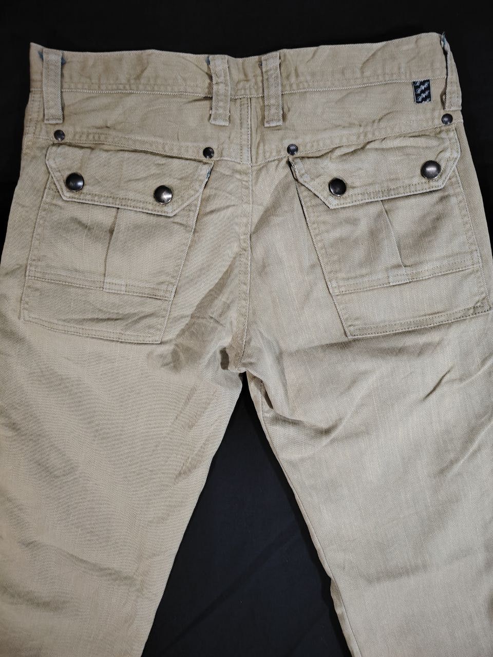 Japanese Brand BLUE WAY Nippon Made Multi-Zip Cargo Trousers Size US 32 / EU 48 - 4 Thumbnail