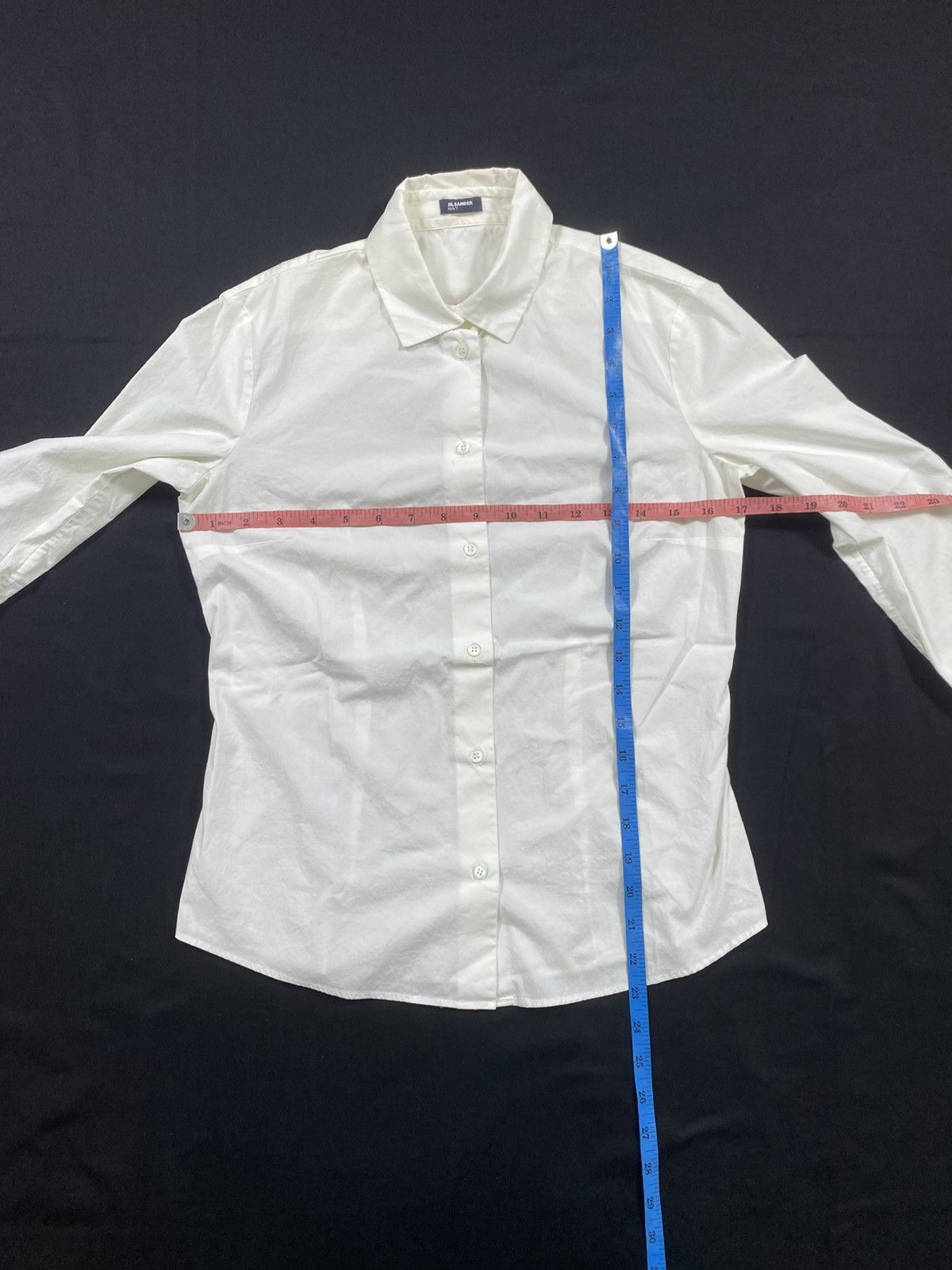 Jil Sander Jil Sander White button up Shirt Size US S / EU 44-46 / 1 - 9 Thumbnail