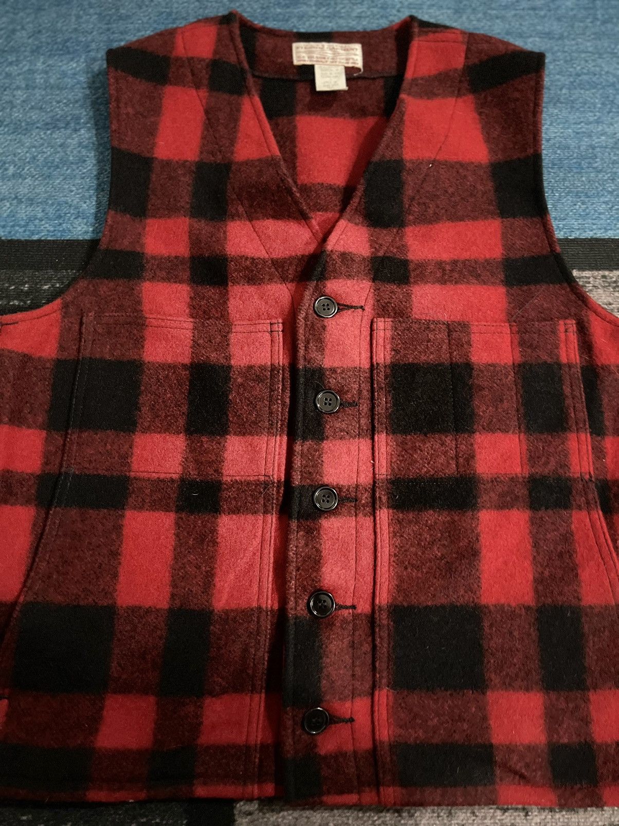 Filson Vintage Filson Garment Mackinaw Wool Vest Size US L / EU 52-54 / 3 - 5 Thumbnail
