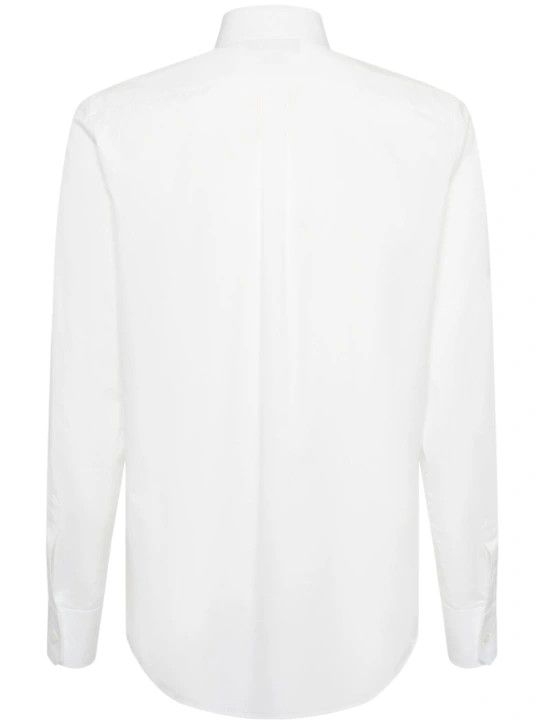 Dolce & Gabbana o1lsvrm0425 Poplin Shirt in White Size US L / EU 52-54 / 3 - 3 Thumbnail