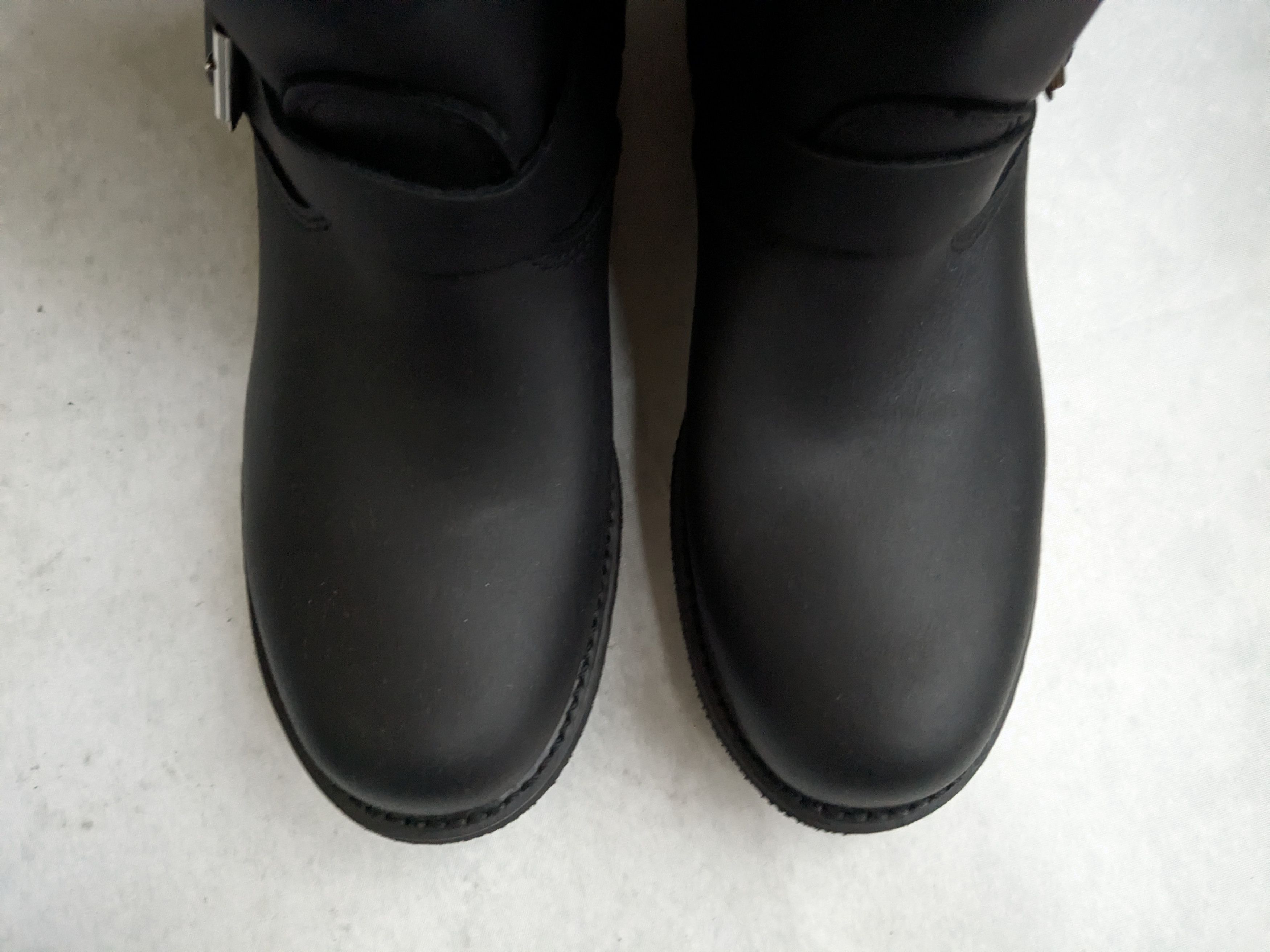 Frye Frye Engineer Boots Black Leather 9 Motorcycle Biker Size US 9 / EU 42 - 3 Thumbnail