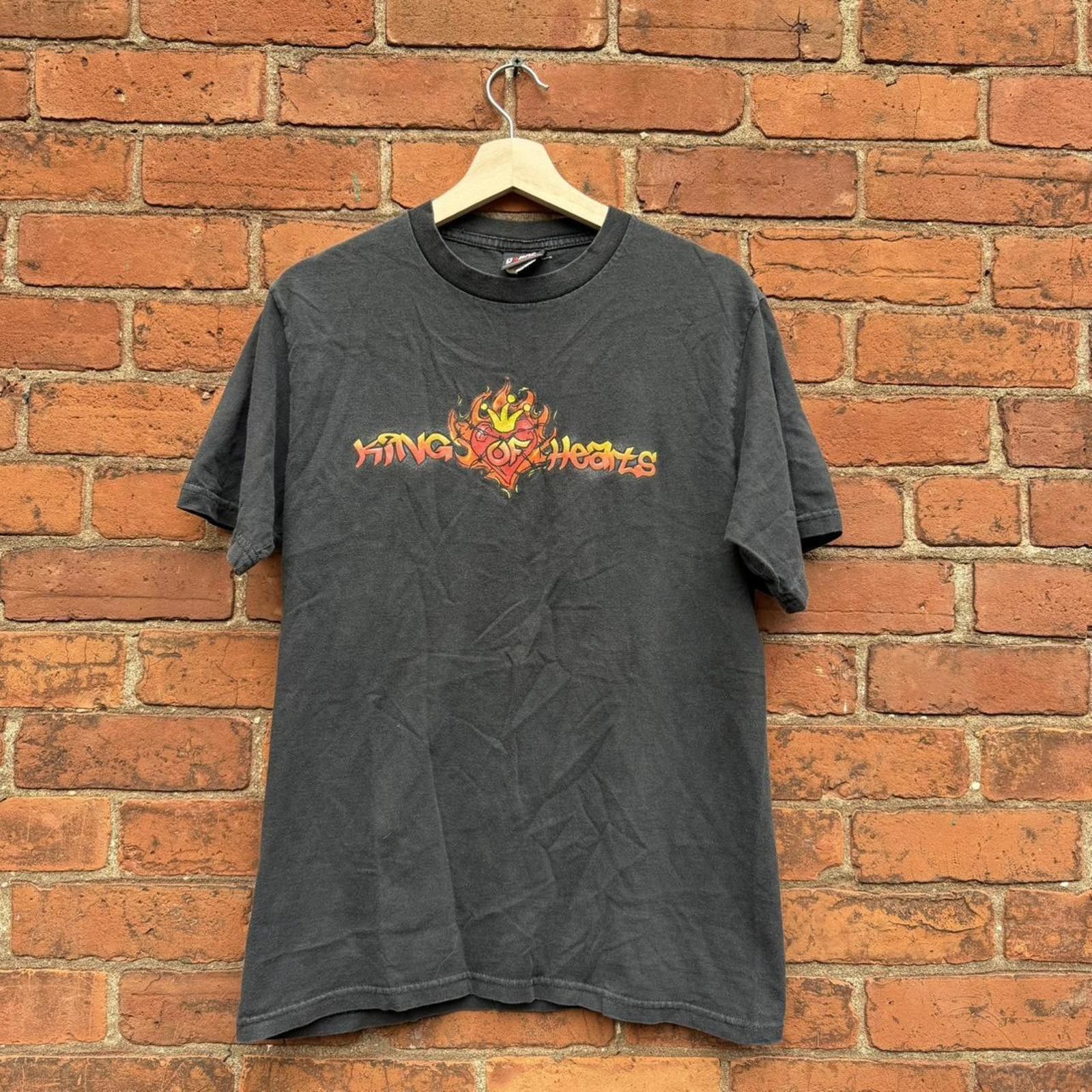 Giant vintage king of hearts t shirt 90s M Size US M / EU 48-50 / 2 - 1 Thumbnail