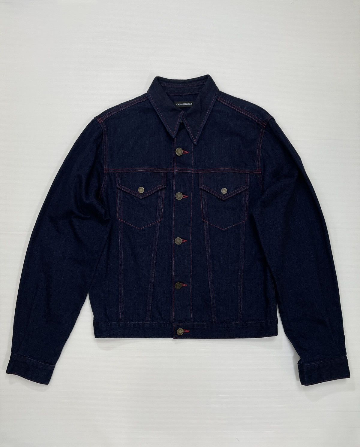 Calvin Klein 205W39NYC Calvin Klein Denim Jacket Size US M / EU 48-50 / 2 - 1 Thumbnail
