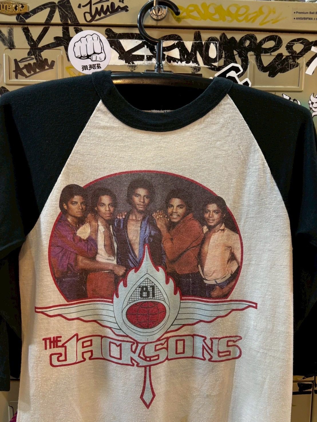 Michael Jackson Michael Jackson vintage tee 1981’s Size US M / EU 48-50 / 2 - 7 Thumbnail